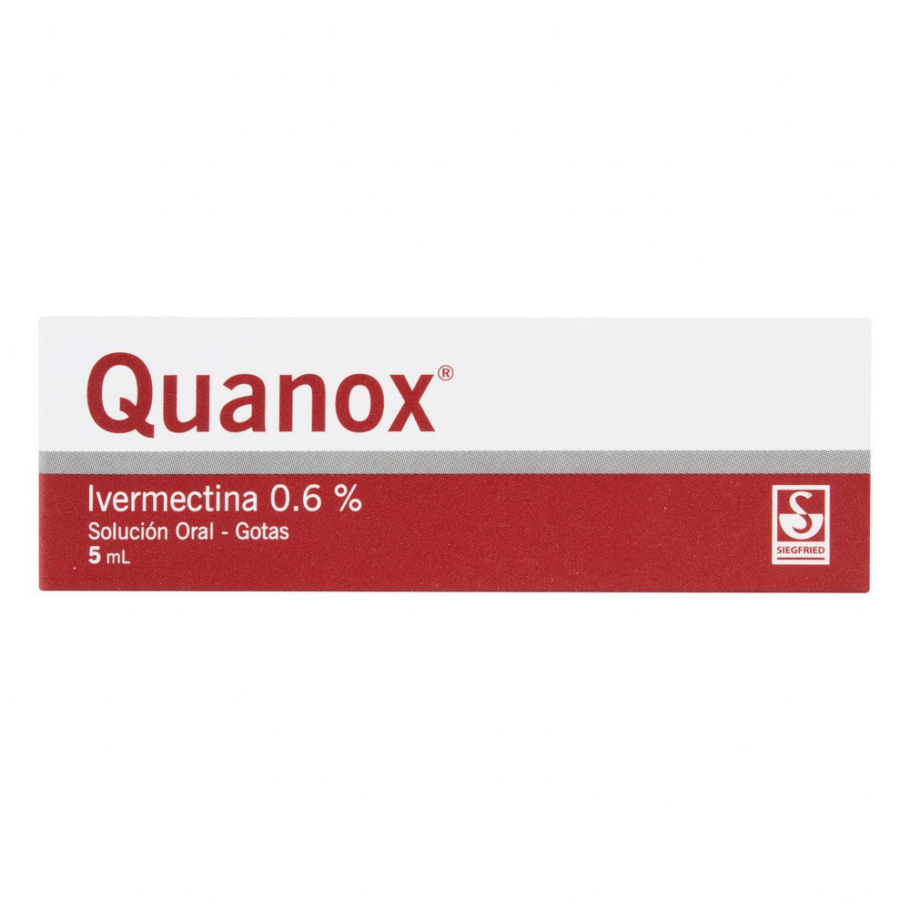 Quanox Ivermectina 0.6% - Gotas 5 ml