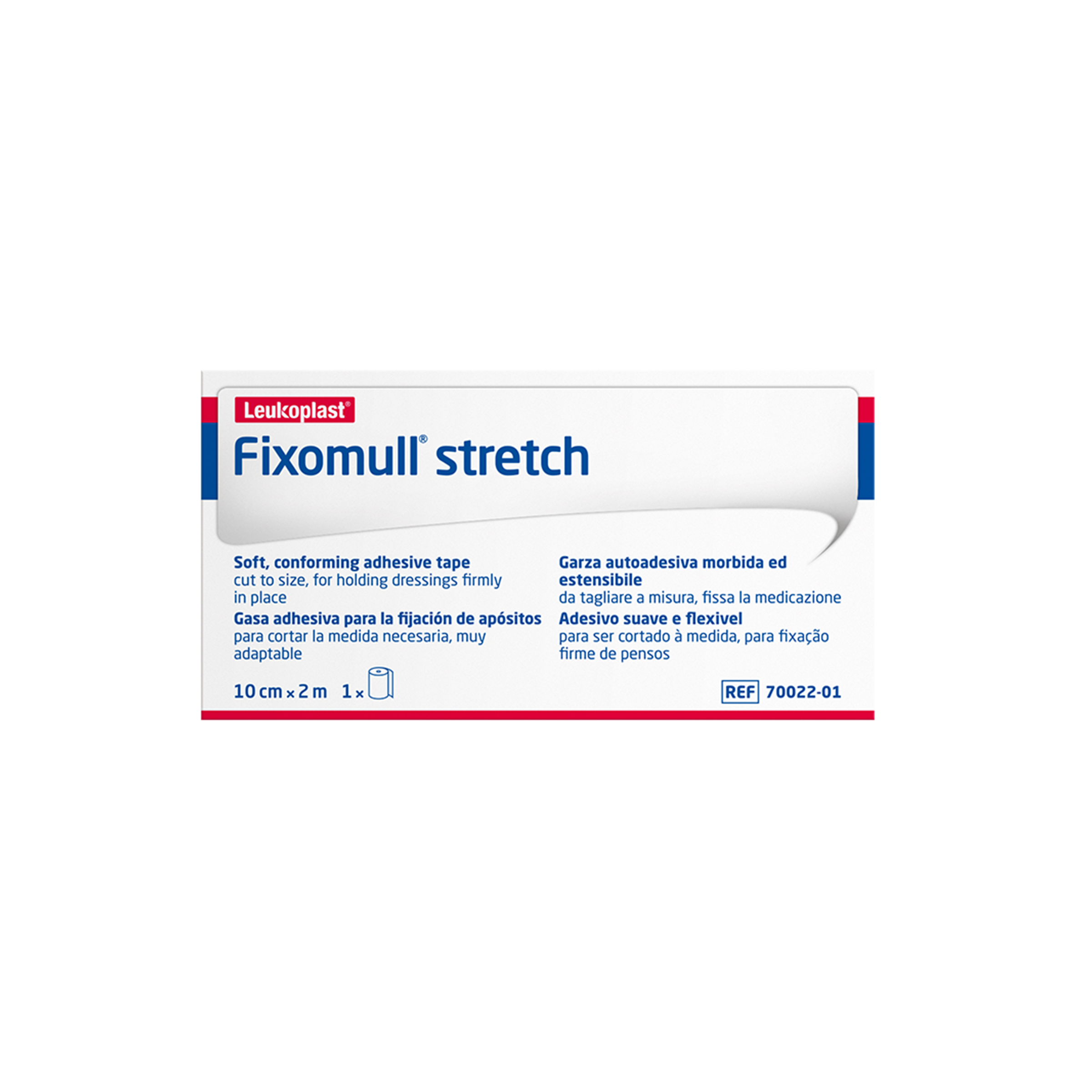 Fixomul Stretch Esparadrapo Elástico 10 cm x 2 m