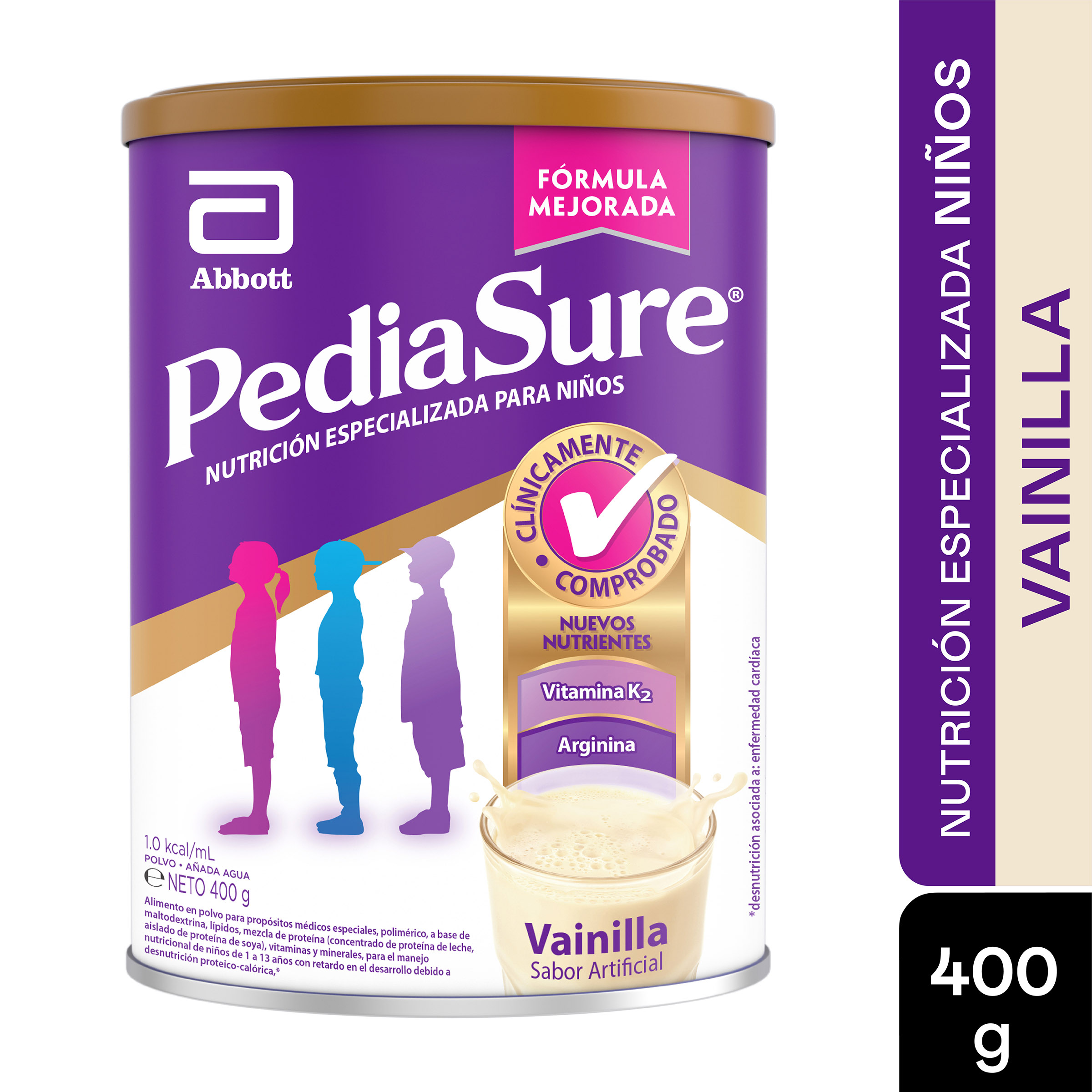 Pediasure Polvo Vainilla 400 g - Abbott