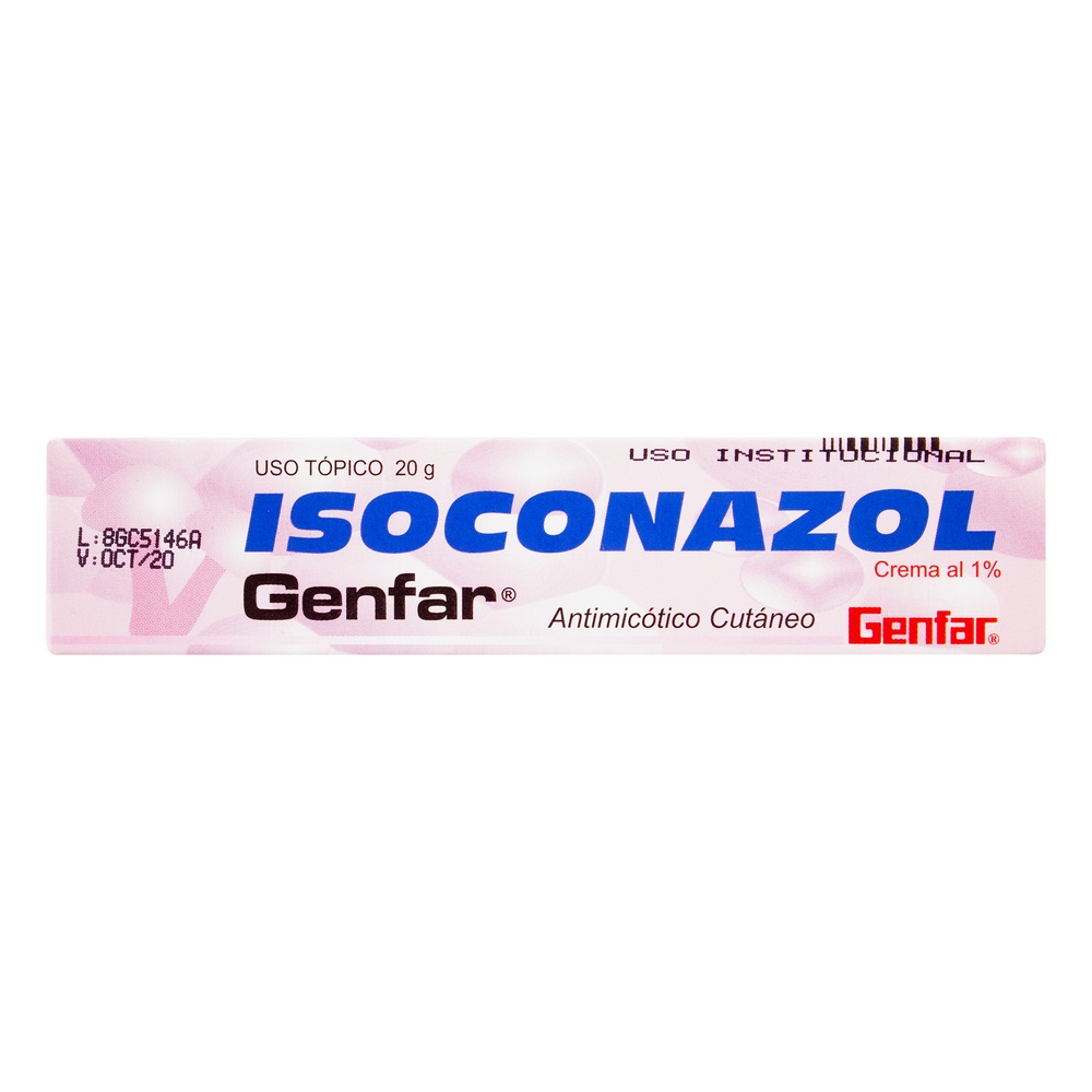 Isoconazol Crema 20 g Genfar