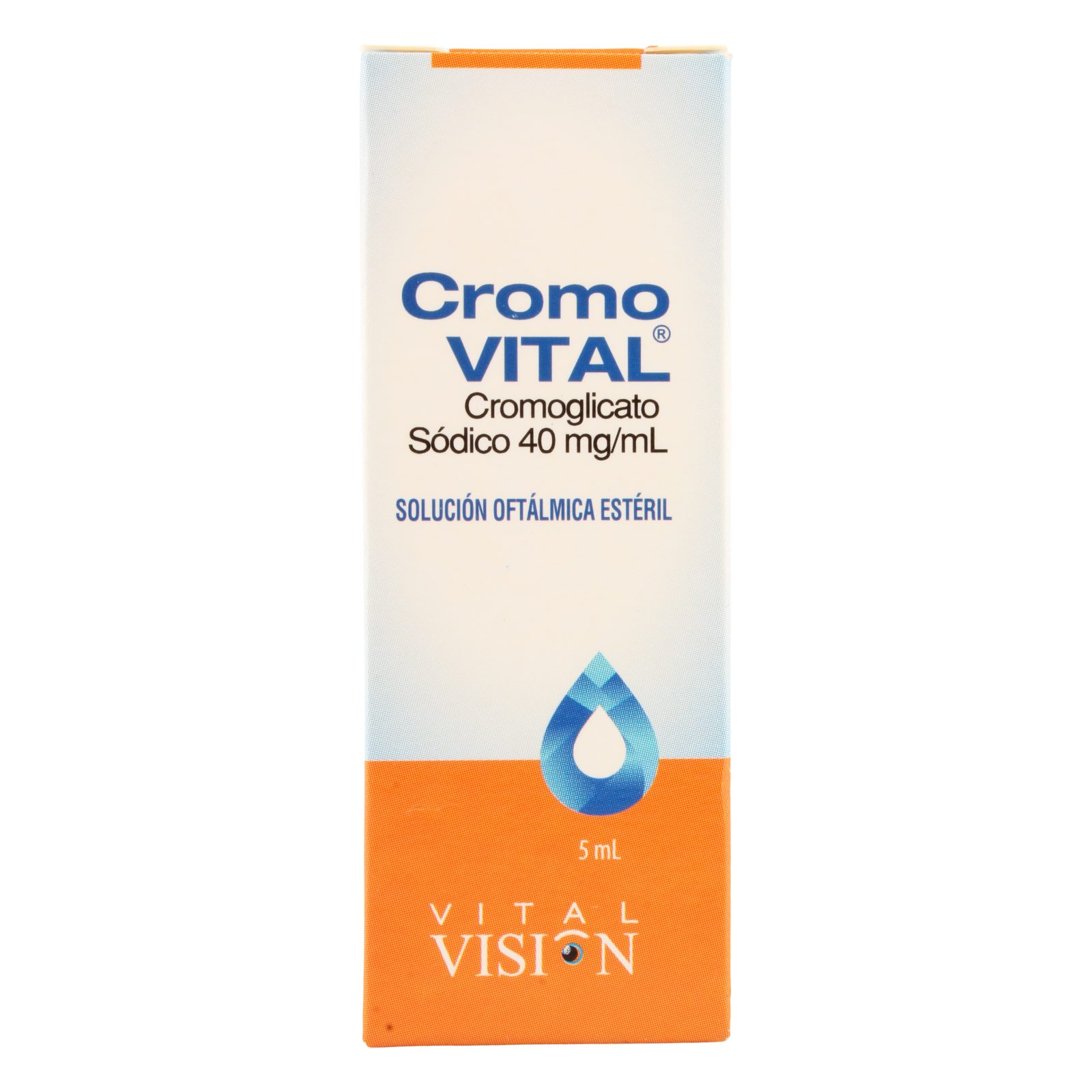 CROMOVITAL 4% OFTÁLMICO 5 mL – Cromoglicato de Sodio