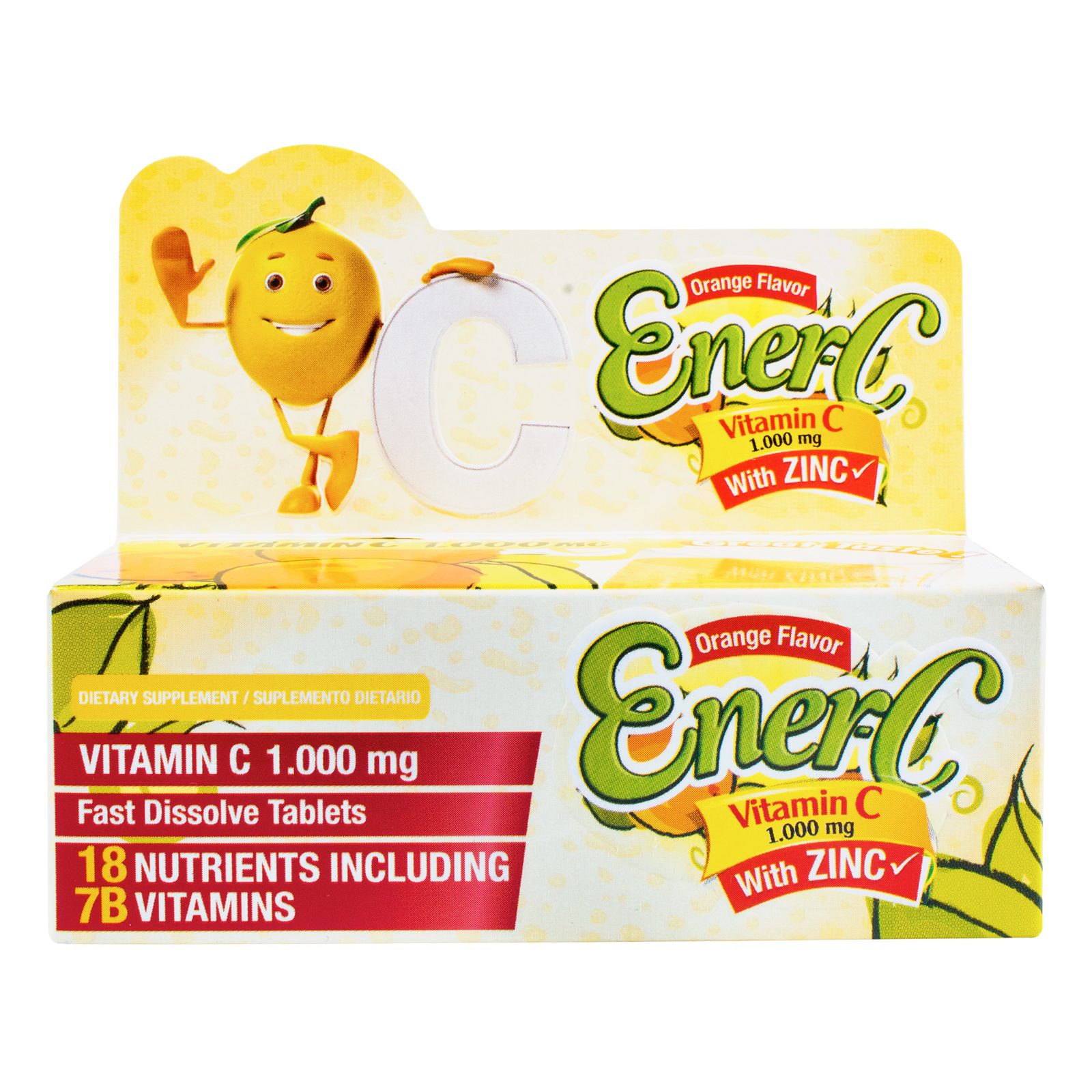 Vitamina C Ener-C efervescente 10 tabletas | Healthy America Colombia