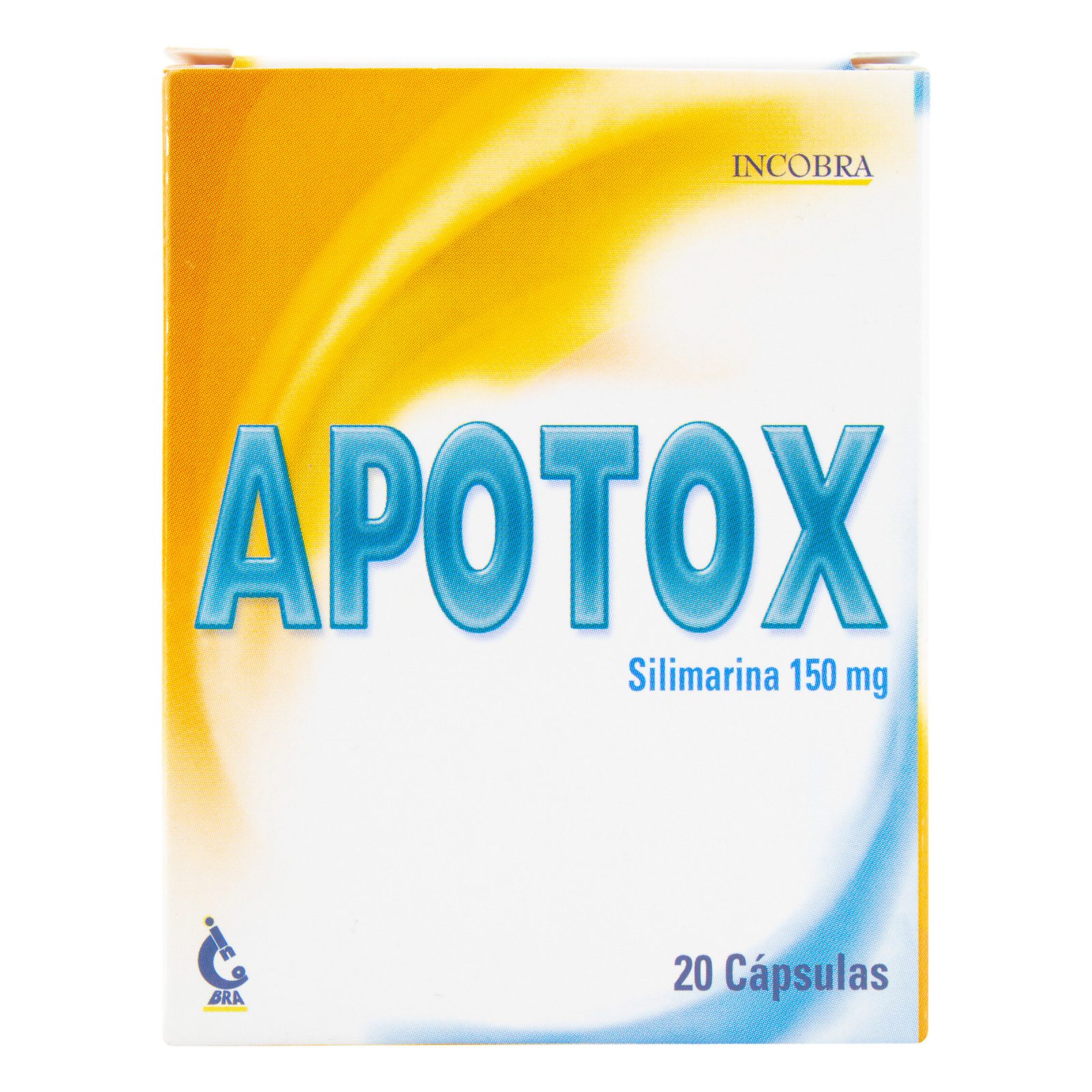 Apotox Silimarina 150 mg 20 cápsulas