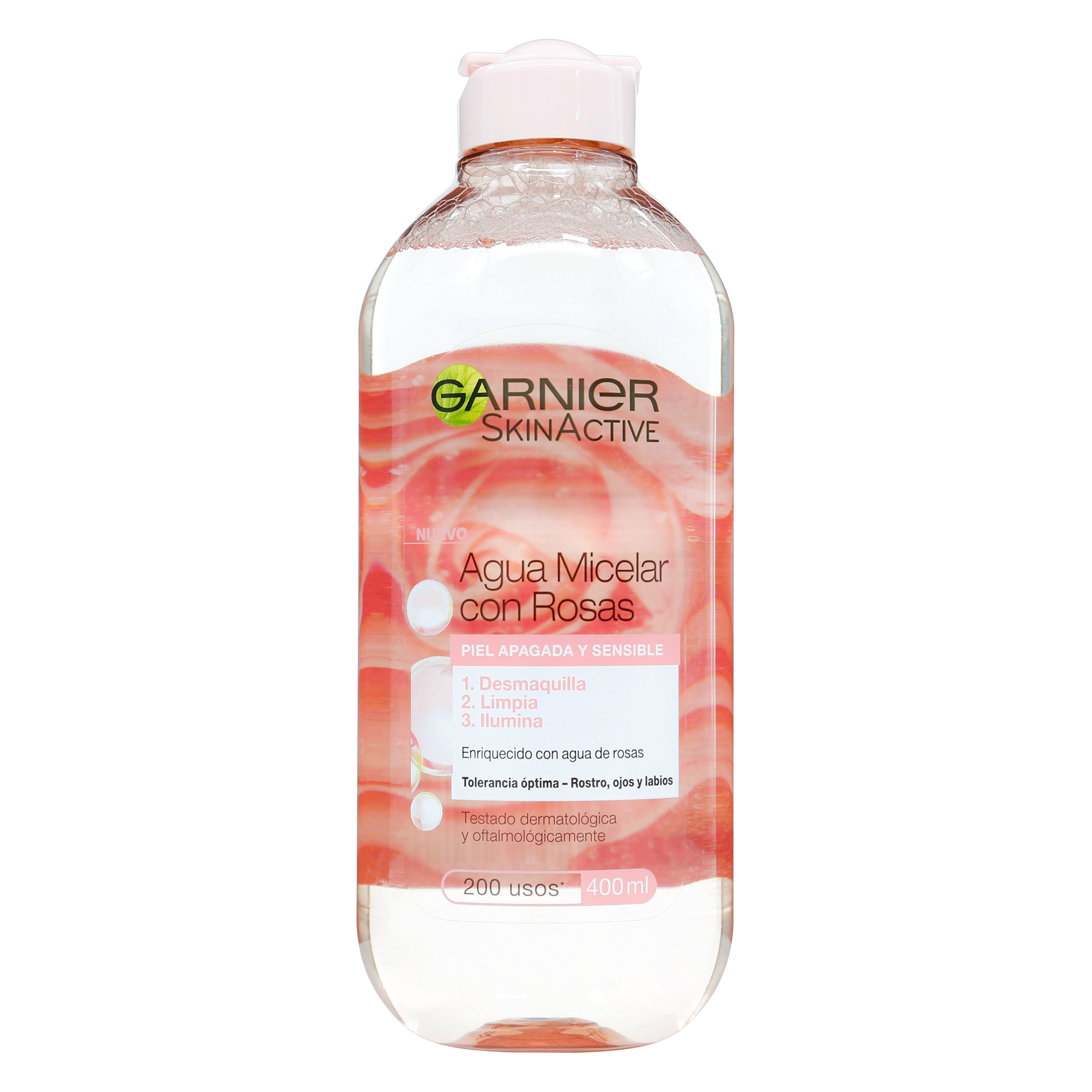 Agua micelar Garnier rosas 400 ml