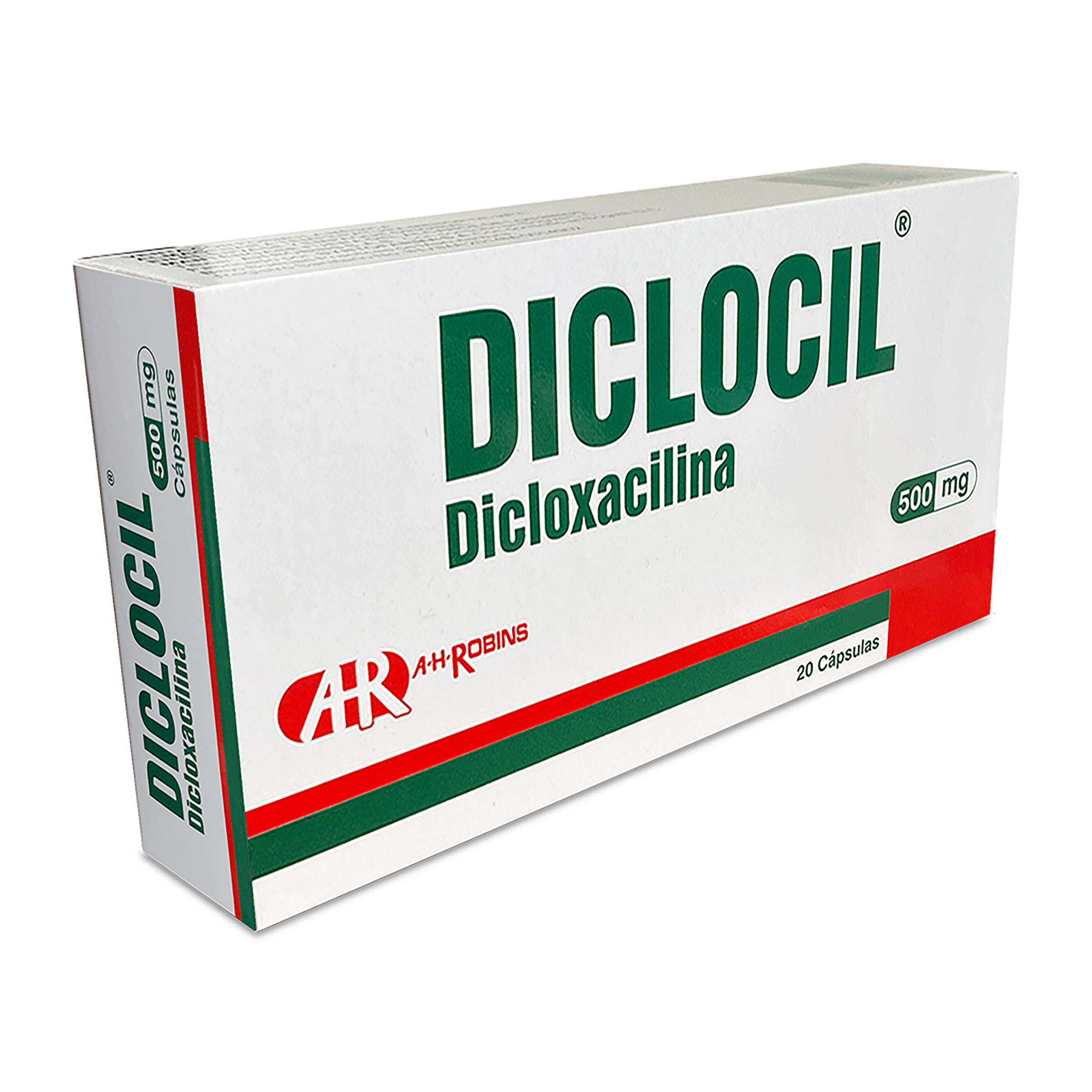 Diclocil 20 cápsulas – Dicloxacilina (3%+)