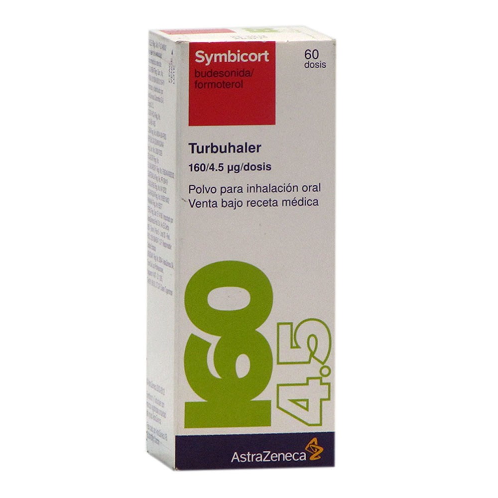 Symbicort T160/4.5M inhalador – budesonida/formoterol