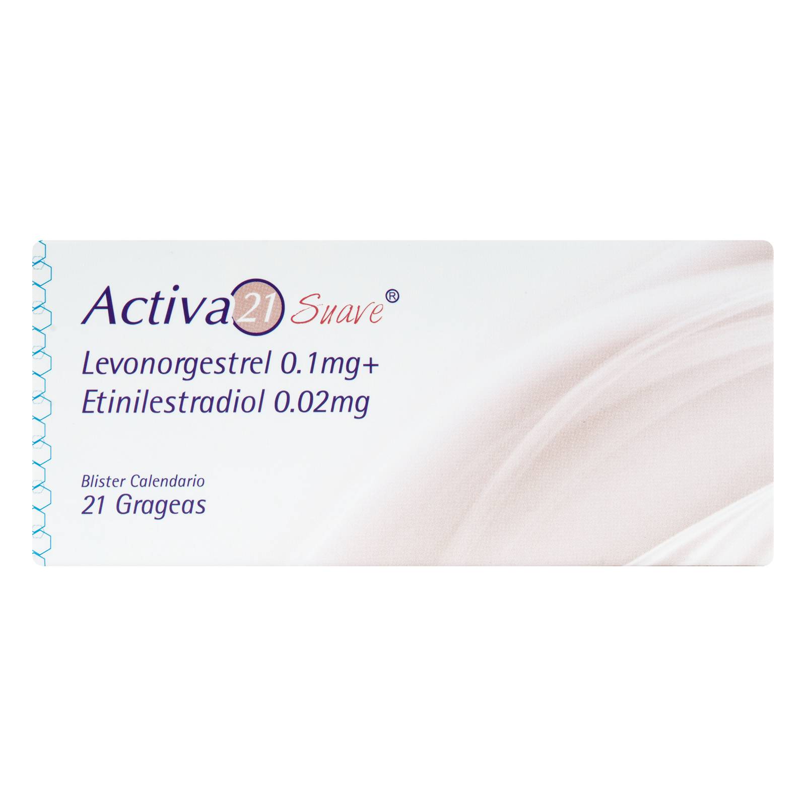 Activa 21 Suave – Grageas 5647 (Levonorgestrel/Etinilestradiol)