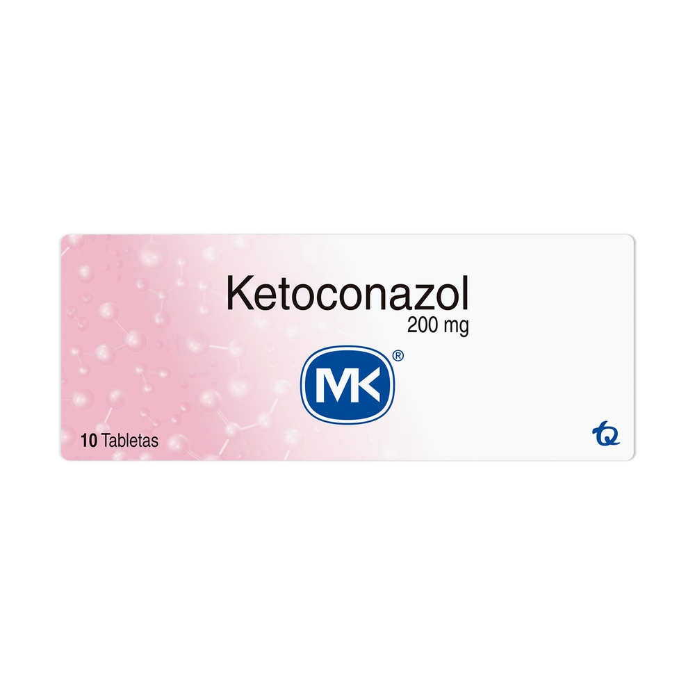 Ketoconazol 200 mg – 10 tabletas TECNOQUIMICAS