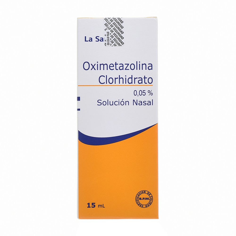 Oximetazolina 0.05% Spray Nasal 15 ml