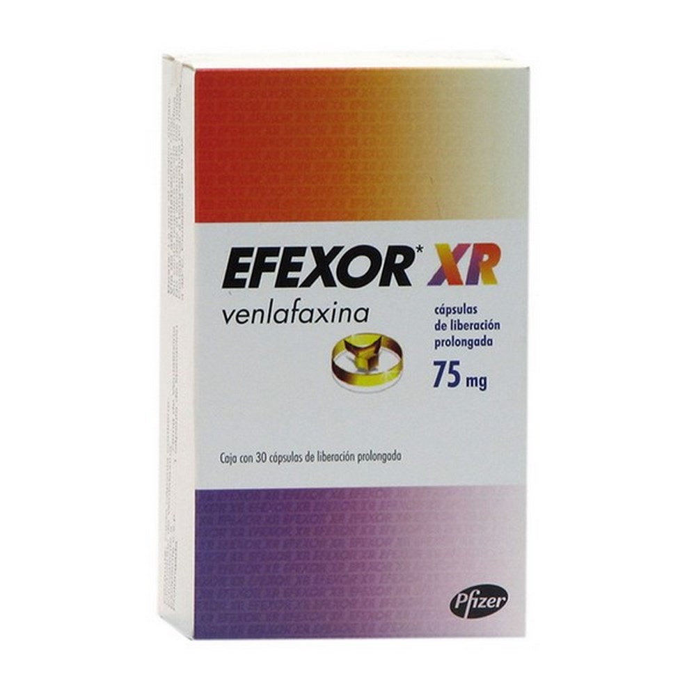 Efexor XR 75 mg – 30 cápsulas