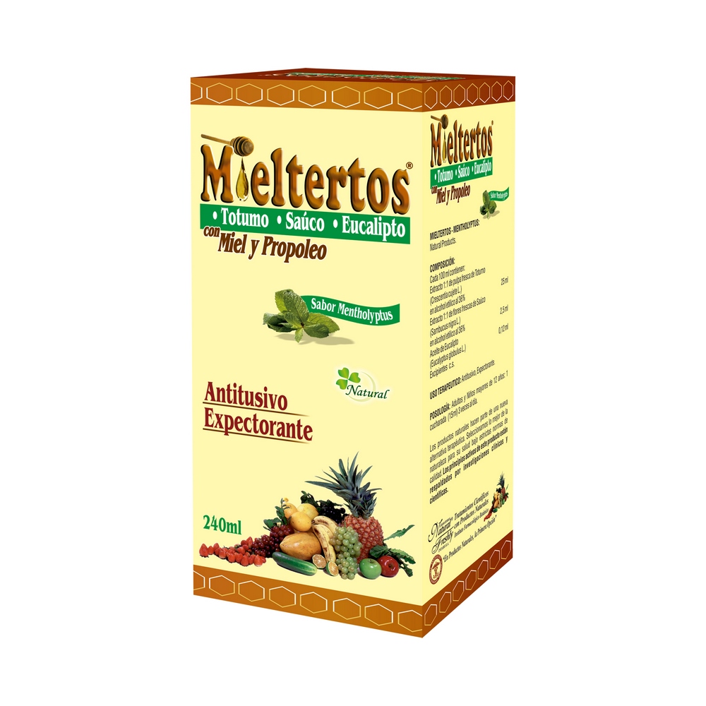 Mieltertos jarabe 240 ml (propóleo y vitamina C)