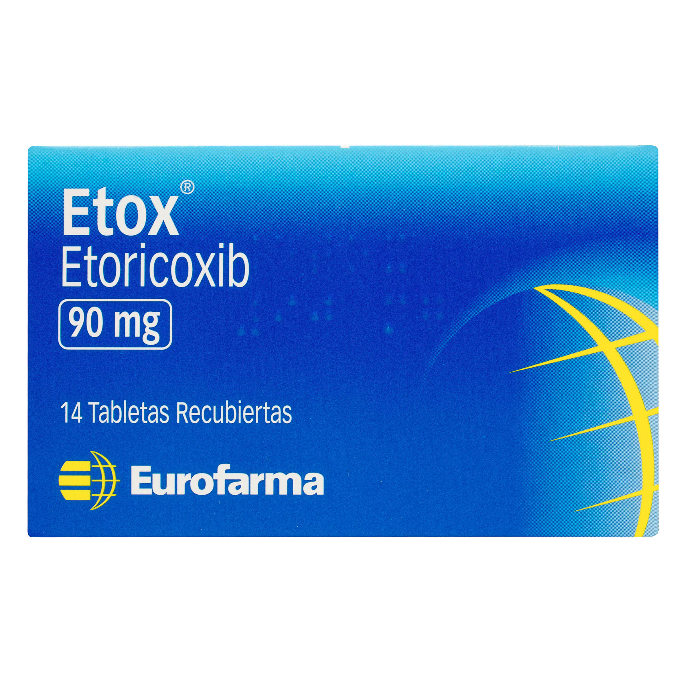 ETOX 90 mg, 14 tabletas – Etoricoxib