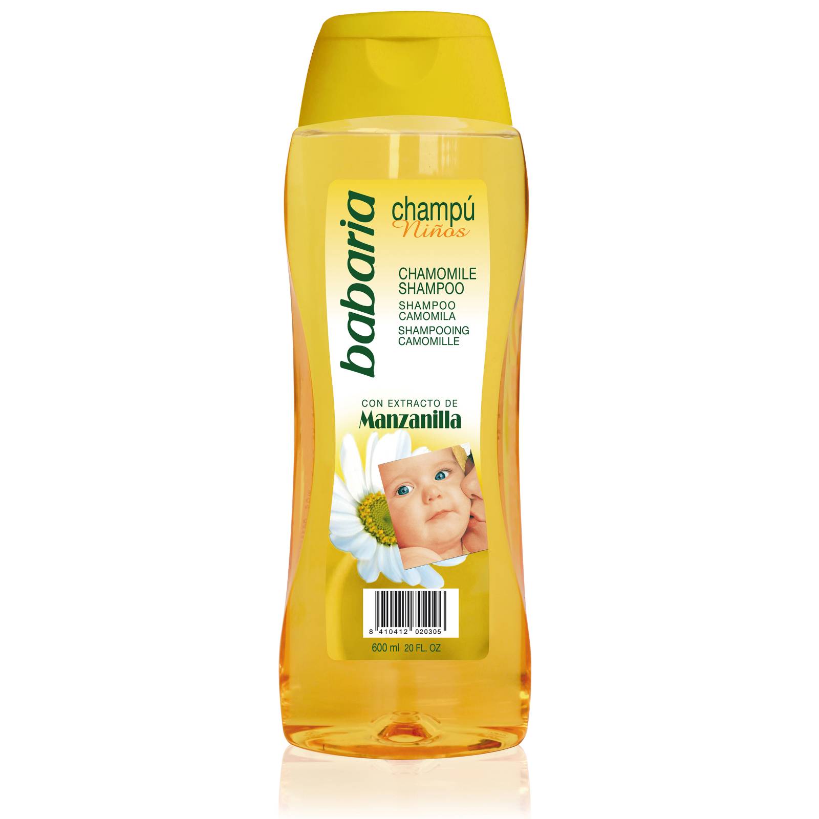 Champú Niño Manzanilla Babaria 600 ml