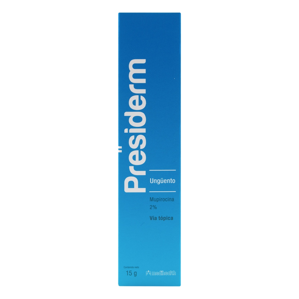 PRESIDERM 2% Ungüento Mupirocina 15 g (3%+)
