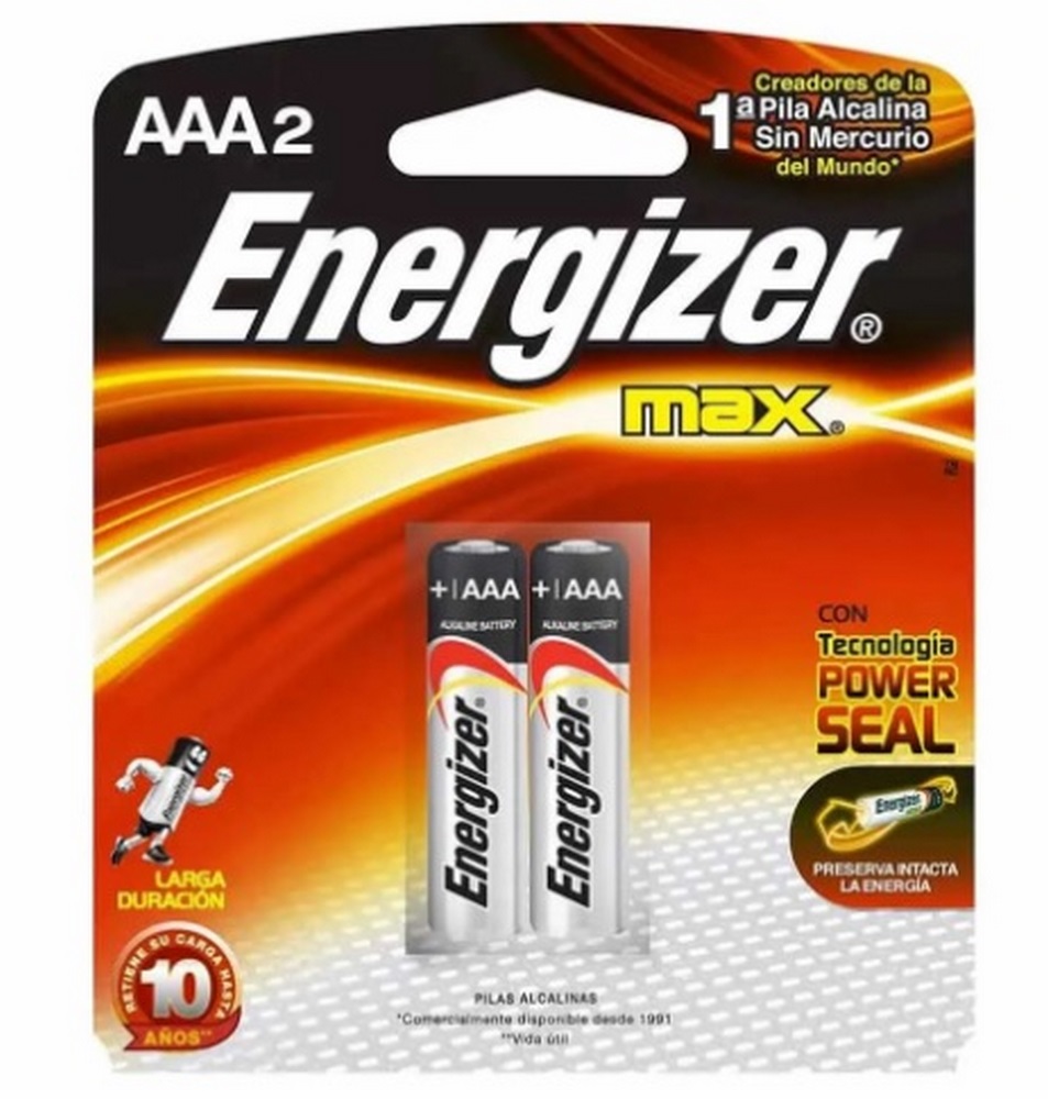 Pilas Energizer MAX AAA 2 uds