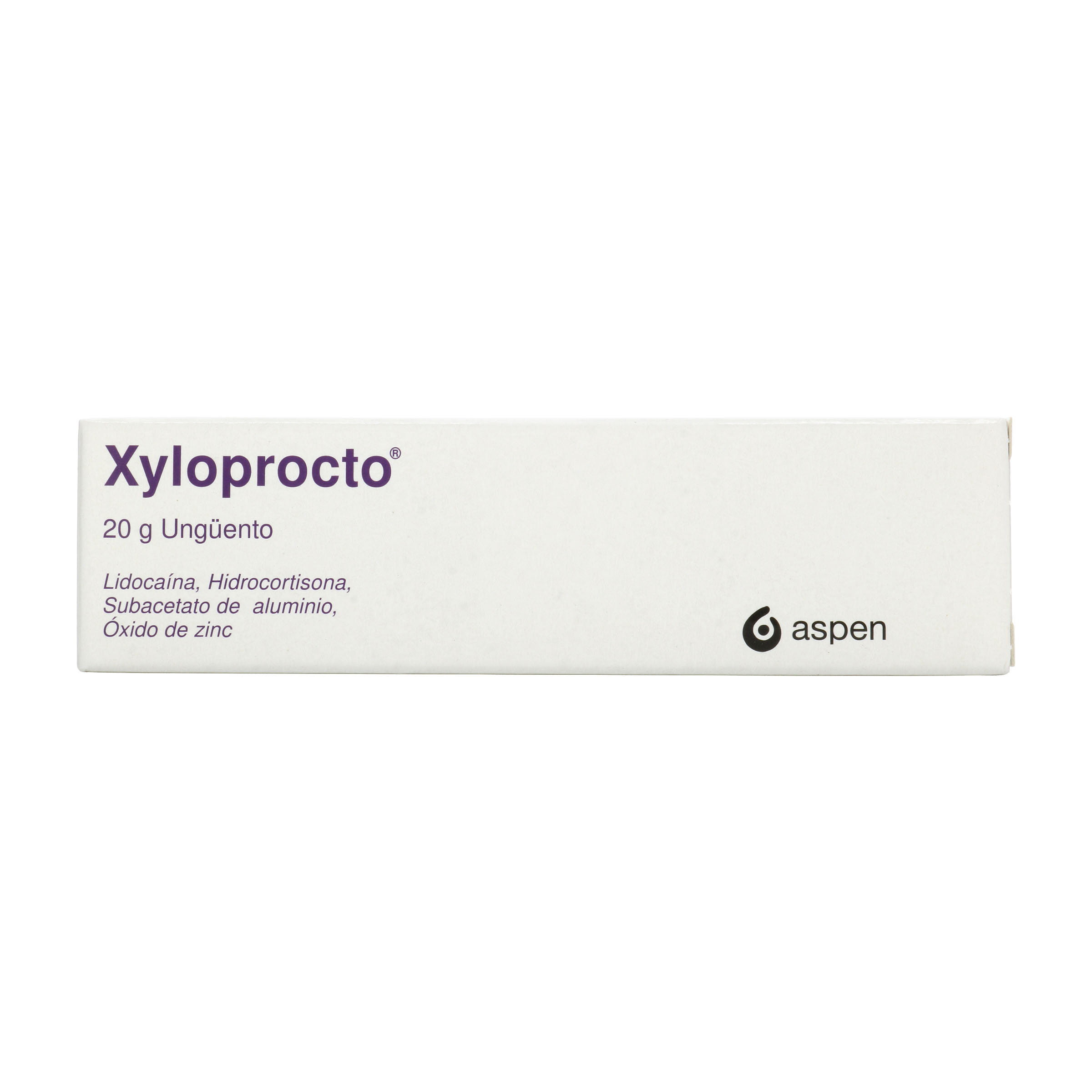 Xyloprocto Ungüento 20 g - Lidocaína y óxido de zinc
