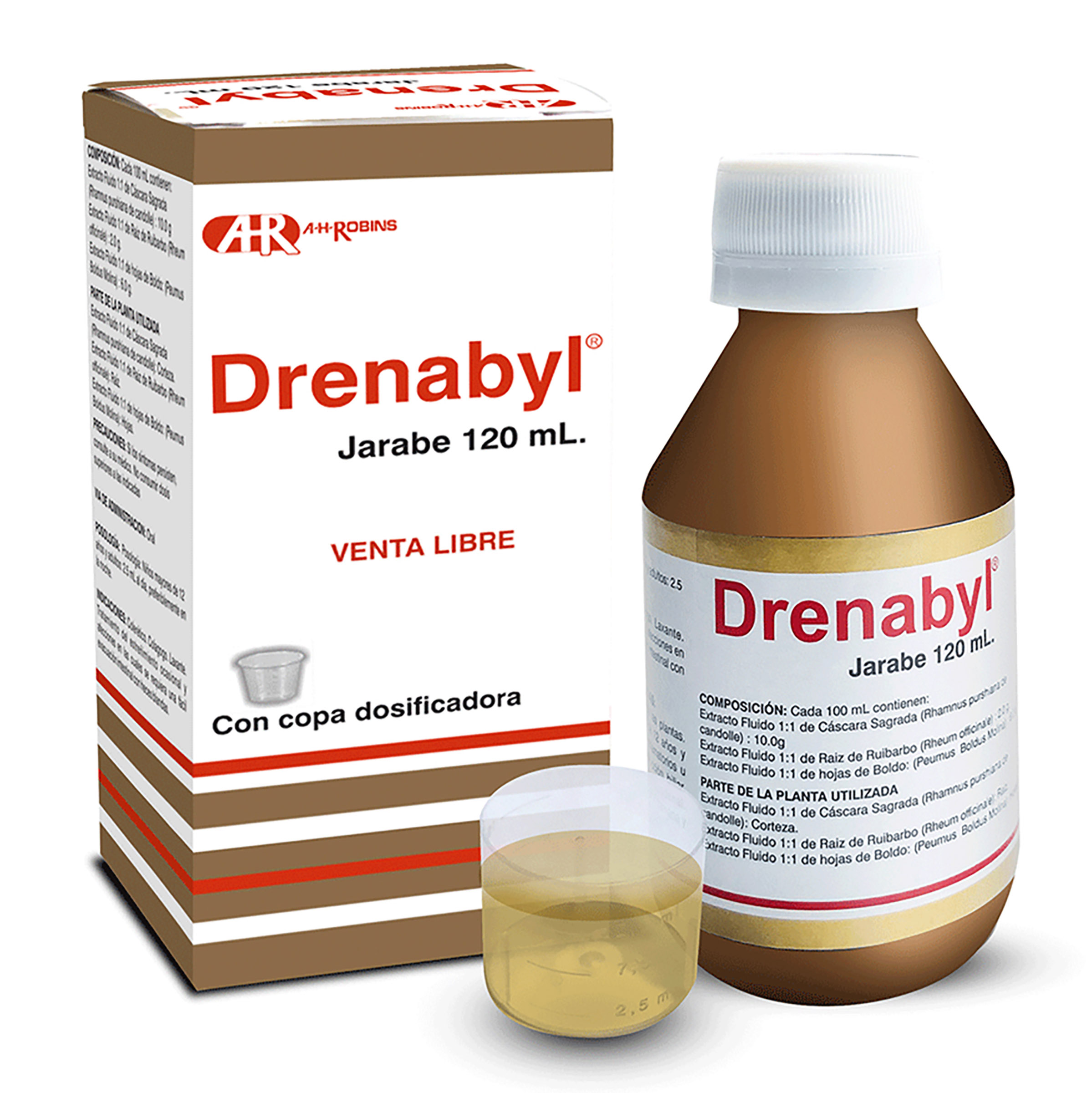 DRENABYL jarabe 120 ml – Cascara sagrada | Axon Pharma