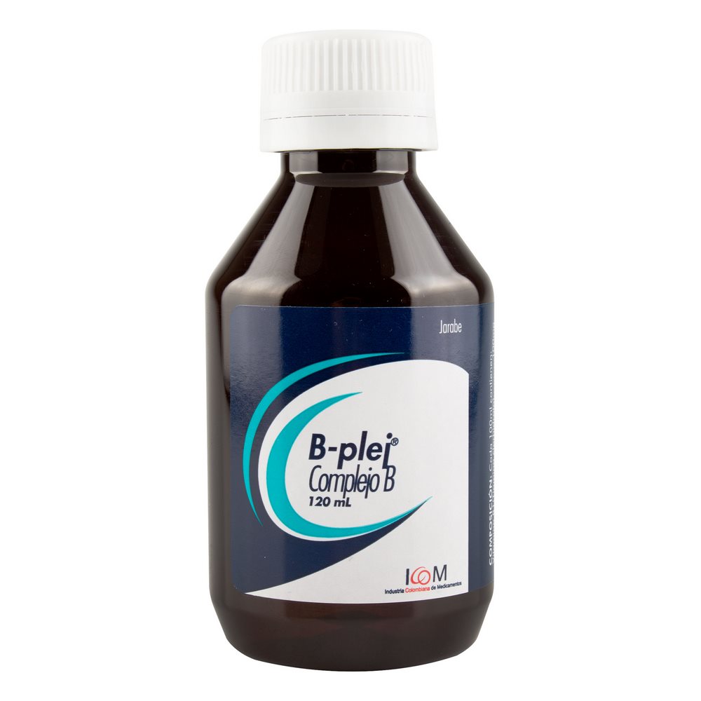 Vitamina B líquida 120 ml - B Plej JBE | ICOM