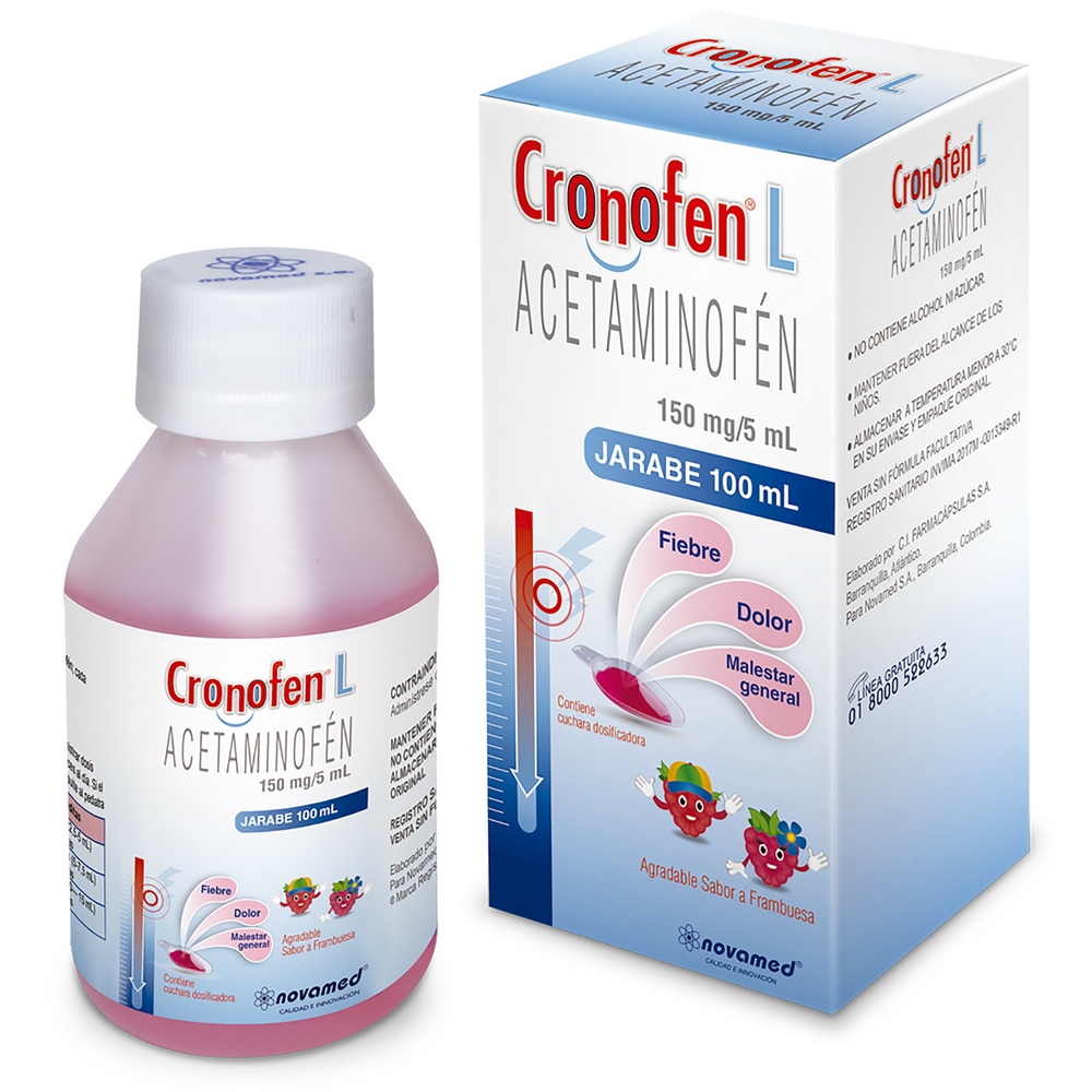 Cronofen L Jarabe 100 ml – acetaminofén