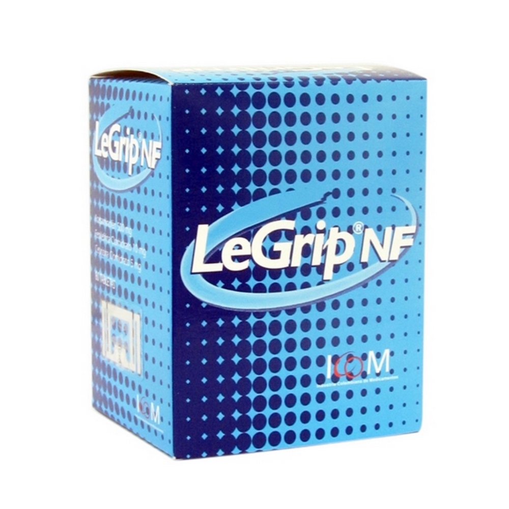Legrip NF 80 Tabletas – Paracetamol y Descongestionante