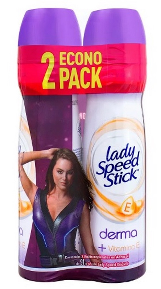 Desodorante en spray Lady Spray Derma Aclarad 91 g - Pack 2
