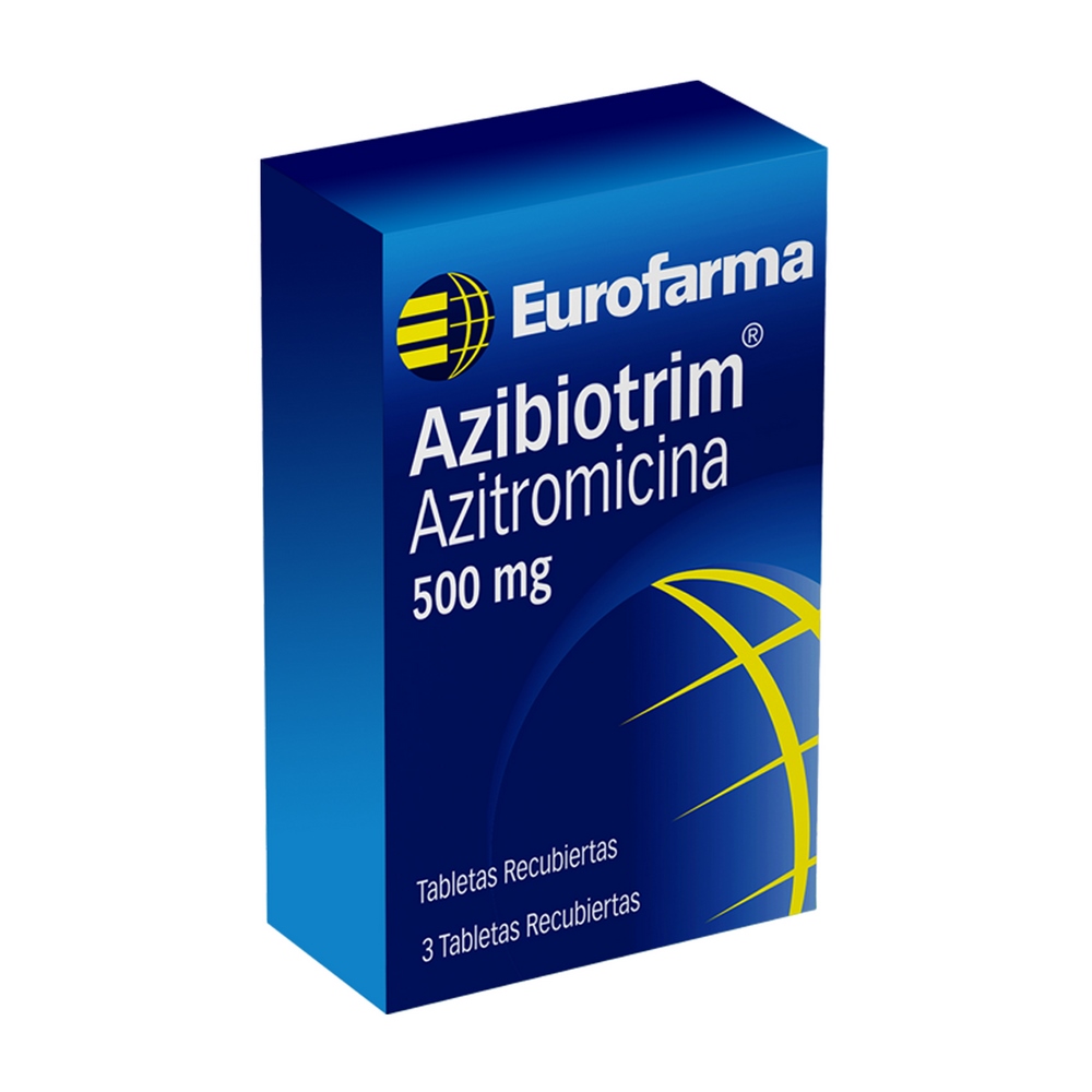 AZIBIOTRIM 500 mg - 3 tabletas MOMENTA