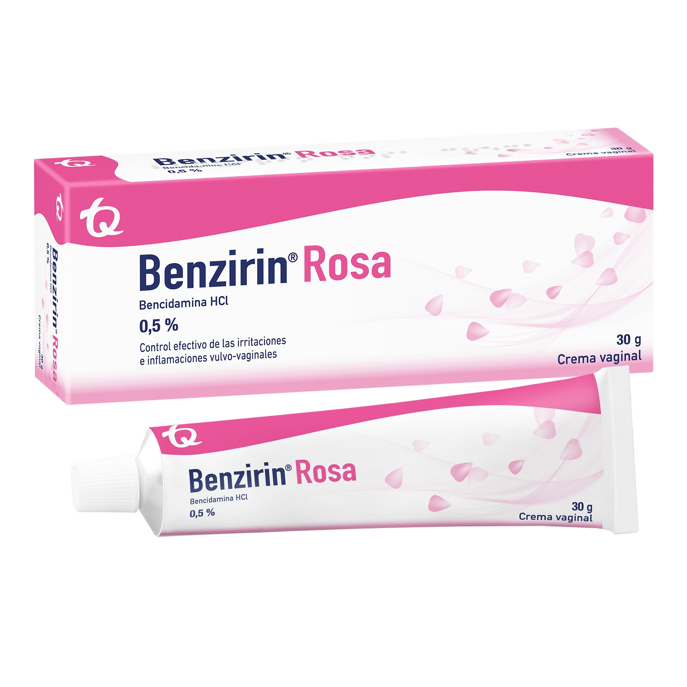 Benzirin Rosa Cre Vaginal 30 g (3%+) – Bencidamina