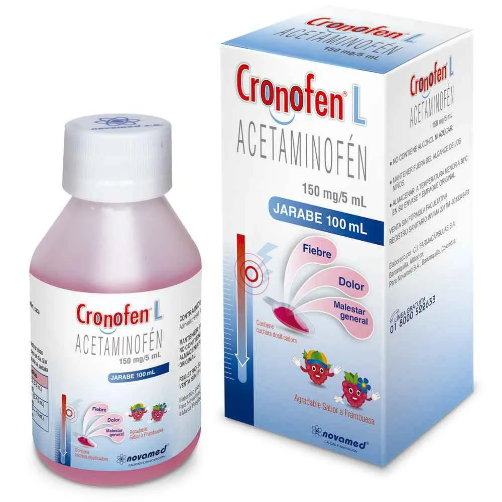 Cronofen L Jarabe 100 ml – acetaminofén