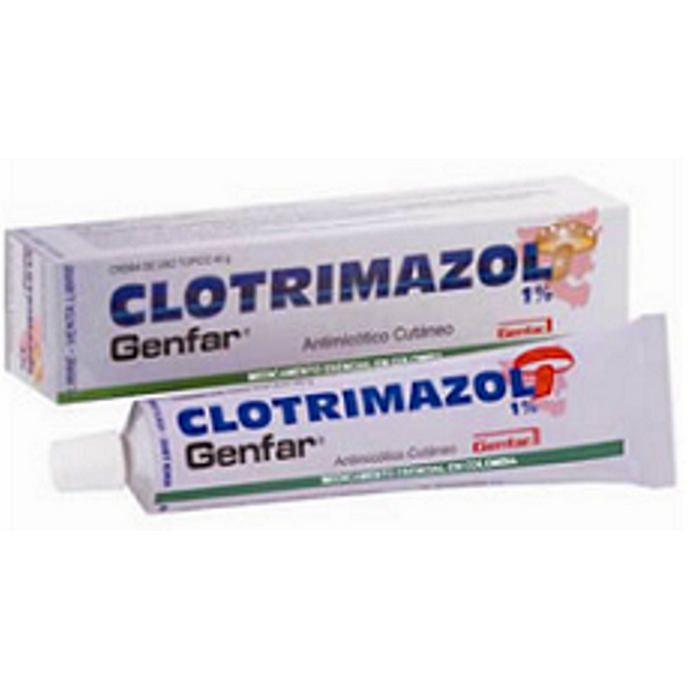 Clotrimazol 1% crema tópica 40 g Genfar S.A.