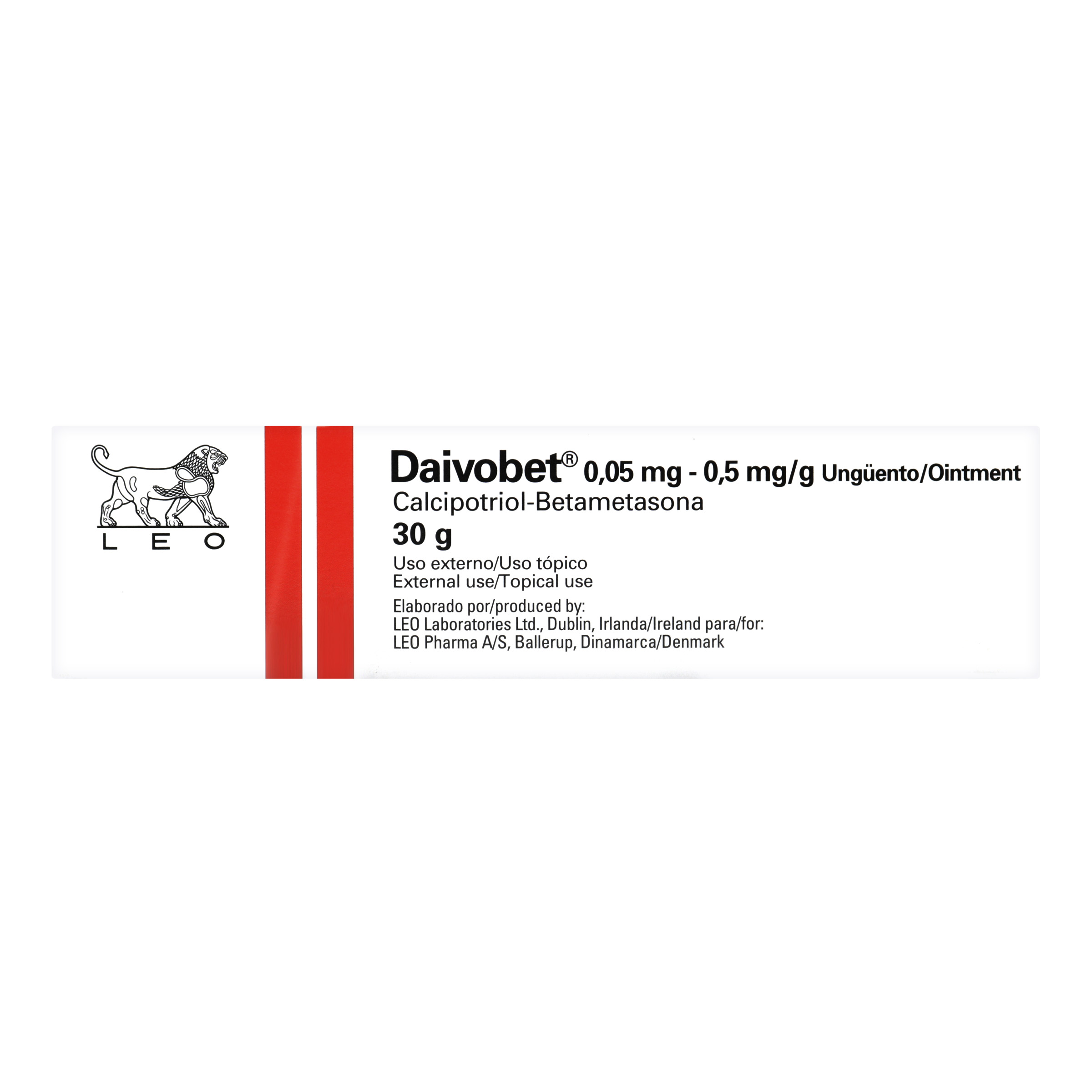 DAIVOBET Ungüento 30 g – Calcipotriol/Betametasona