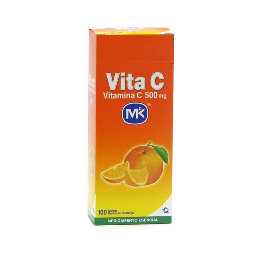 Vitamina C naranja – 100 tabletas (Tecnoquímicas)