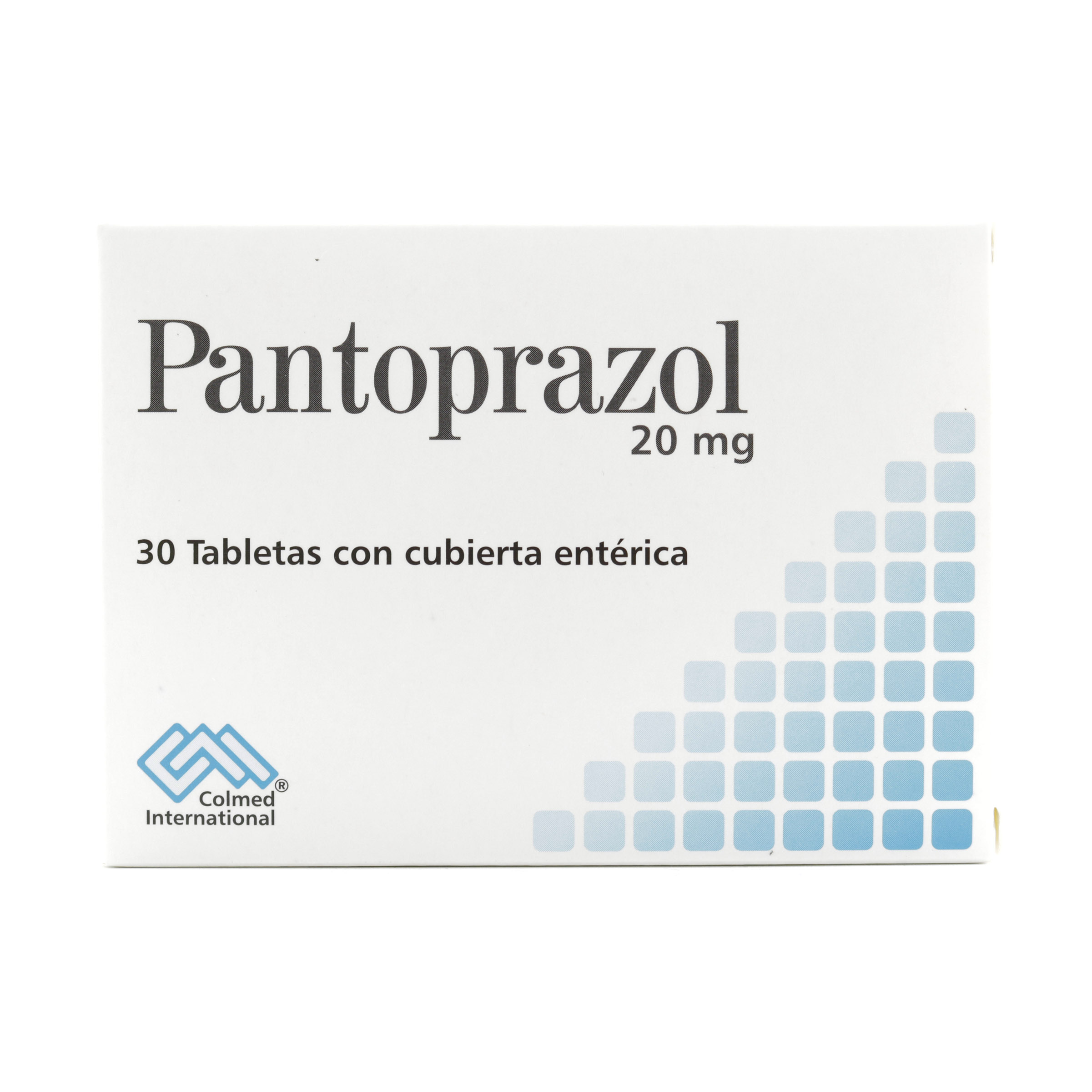 Pantoprazol 20 mg – 30 tabletas