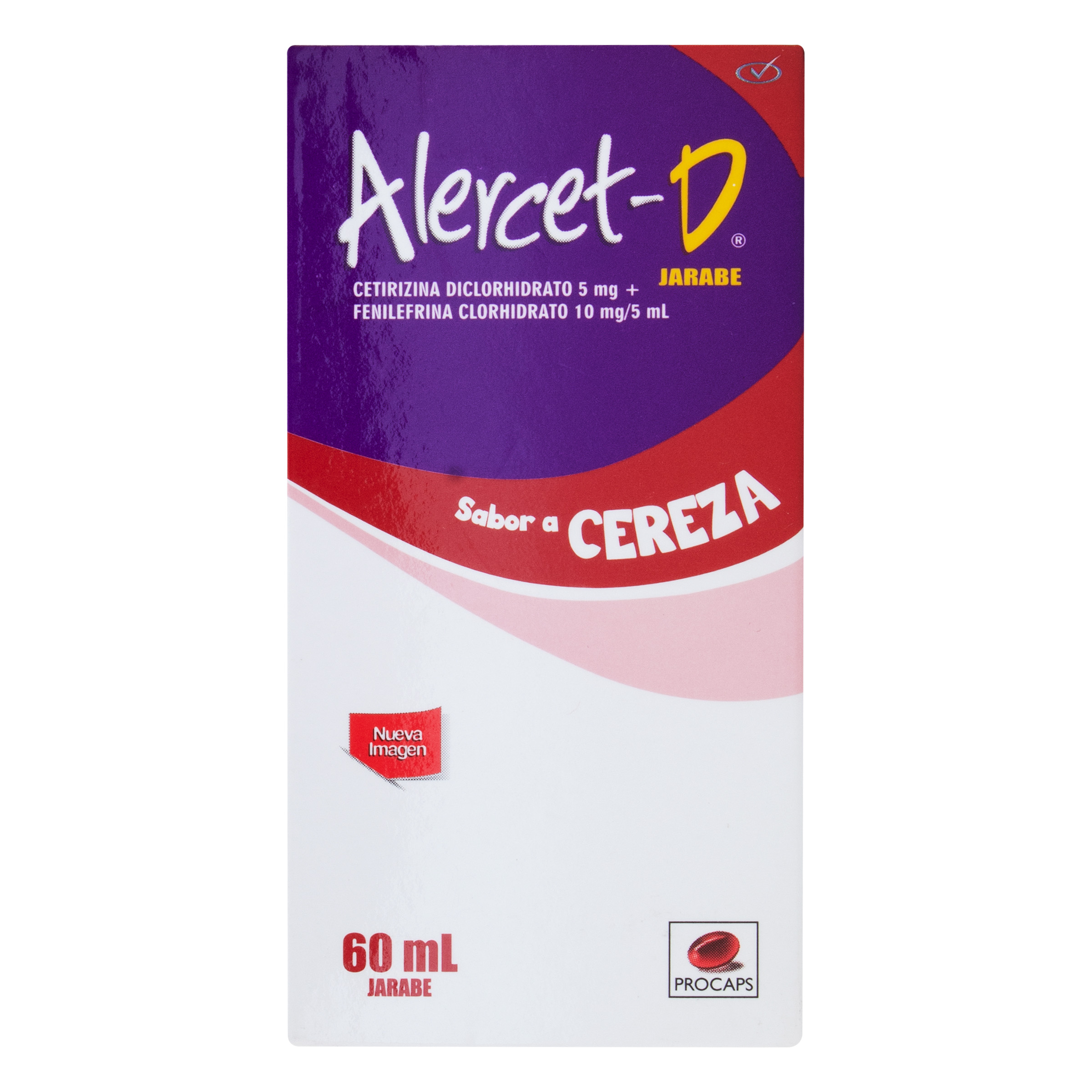Alercet D Jarabe 60 ml – Cetirizina y Pseudoefedrina