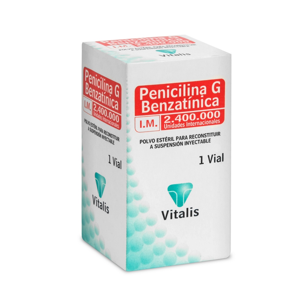 PEN G Benzatina 2.4 MUI – Ampolla VT Penicilina Benzatínica
