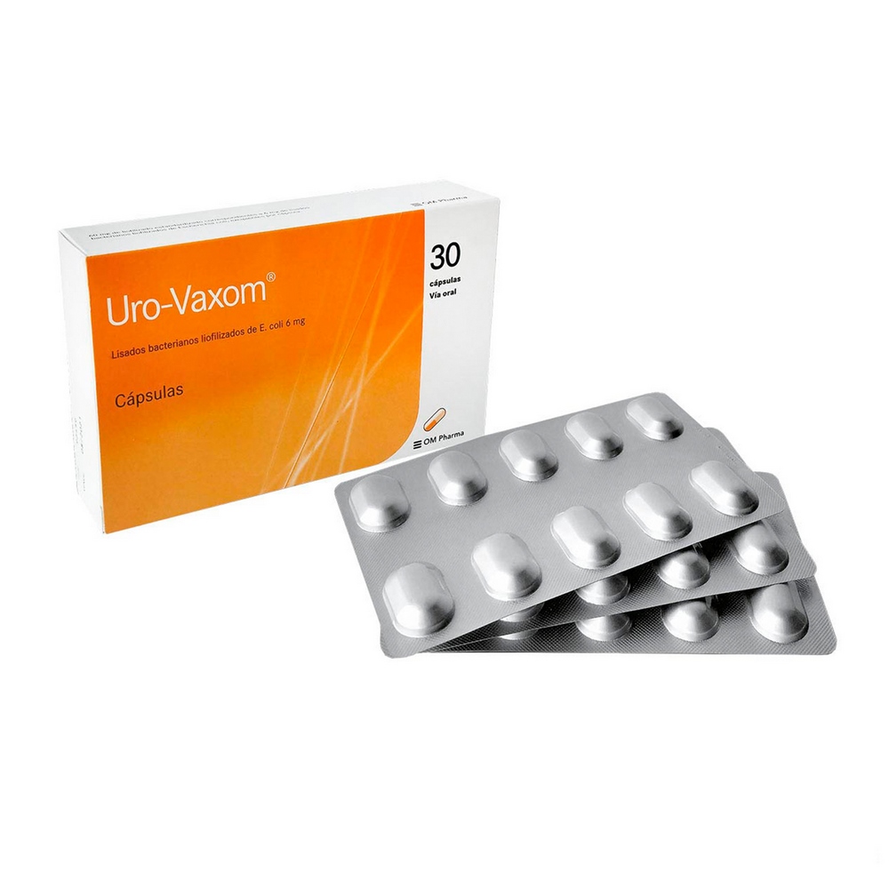Uro-Vaxom 30 cápsulas lisados bacterianos