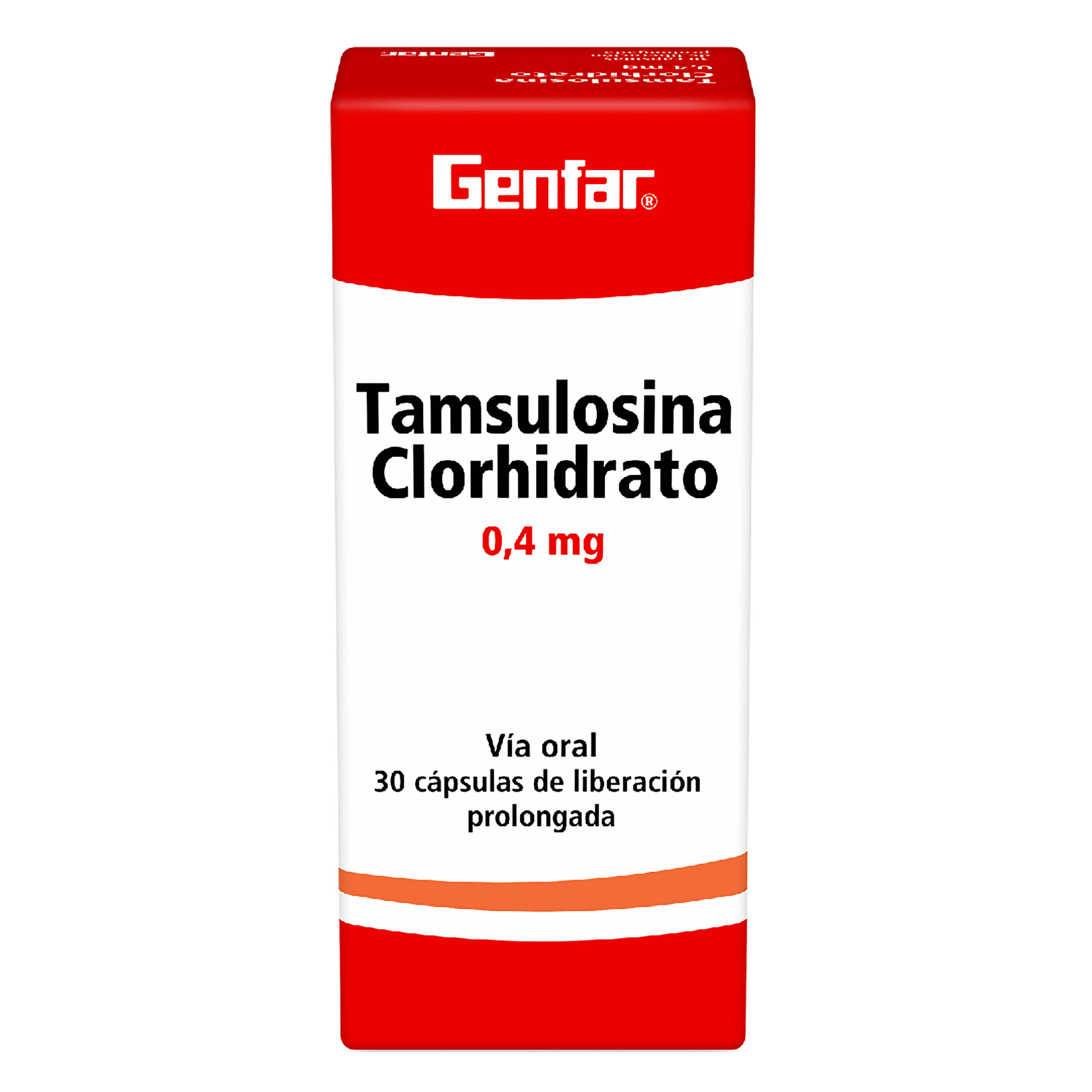 Tamsulosina 0.4 mg – 30 cápsulas