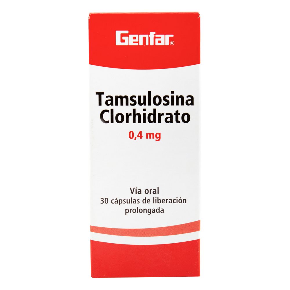 Tamsulosina 0.4 mg – 30 cápsulas