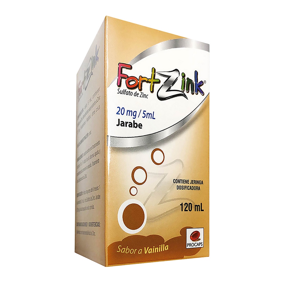 FORTZINK Jarabe 20 mg/5 ml – 120 ml