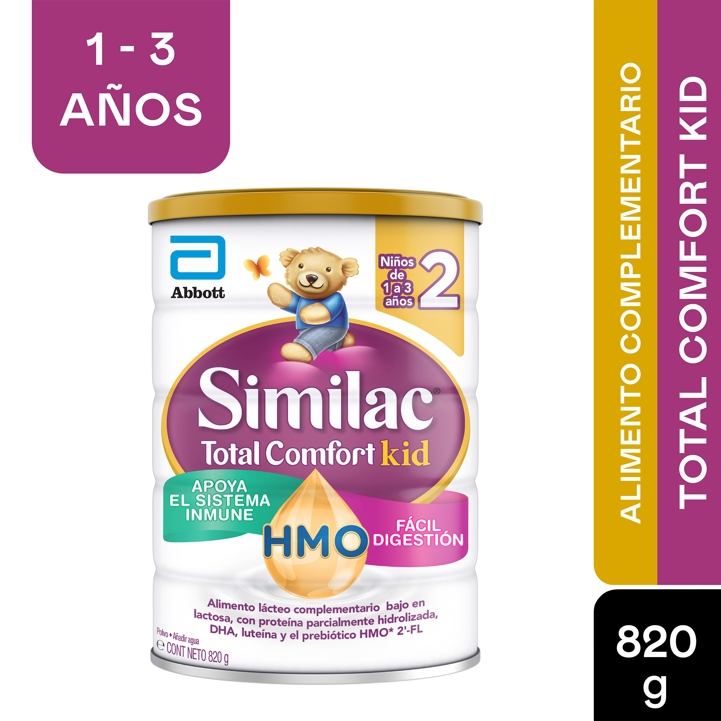 Similac 2 Total Comfort HMO – Leche en Polvo 820 g