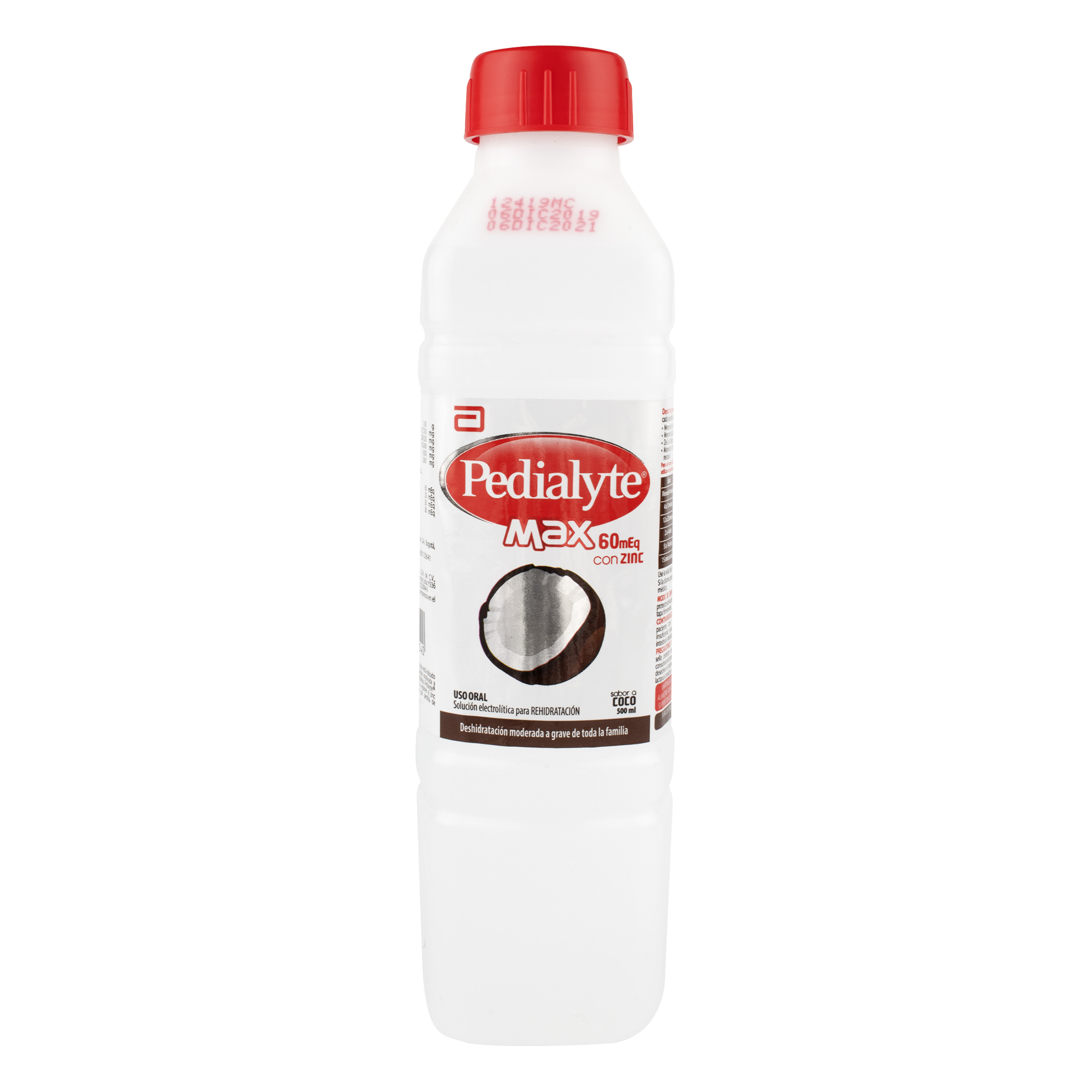 Pedialyte Max con Zinc Coco 500 ml