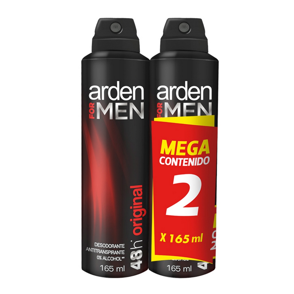 Arden For Men Original Desodorante en Spray 165 ml - PREBEL