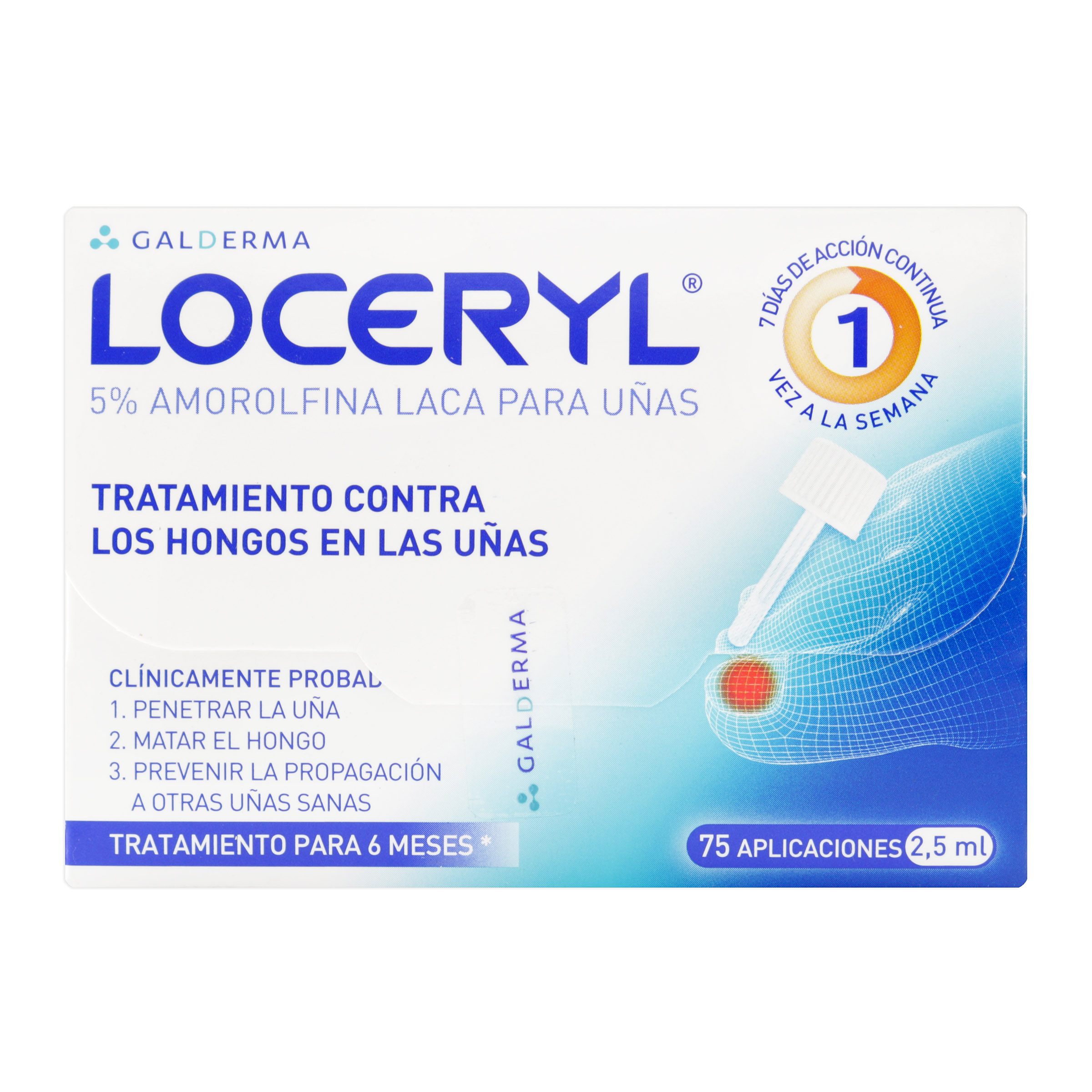 Loceryl 5% Laca Uñas 2.5 ml - Amorolfina