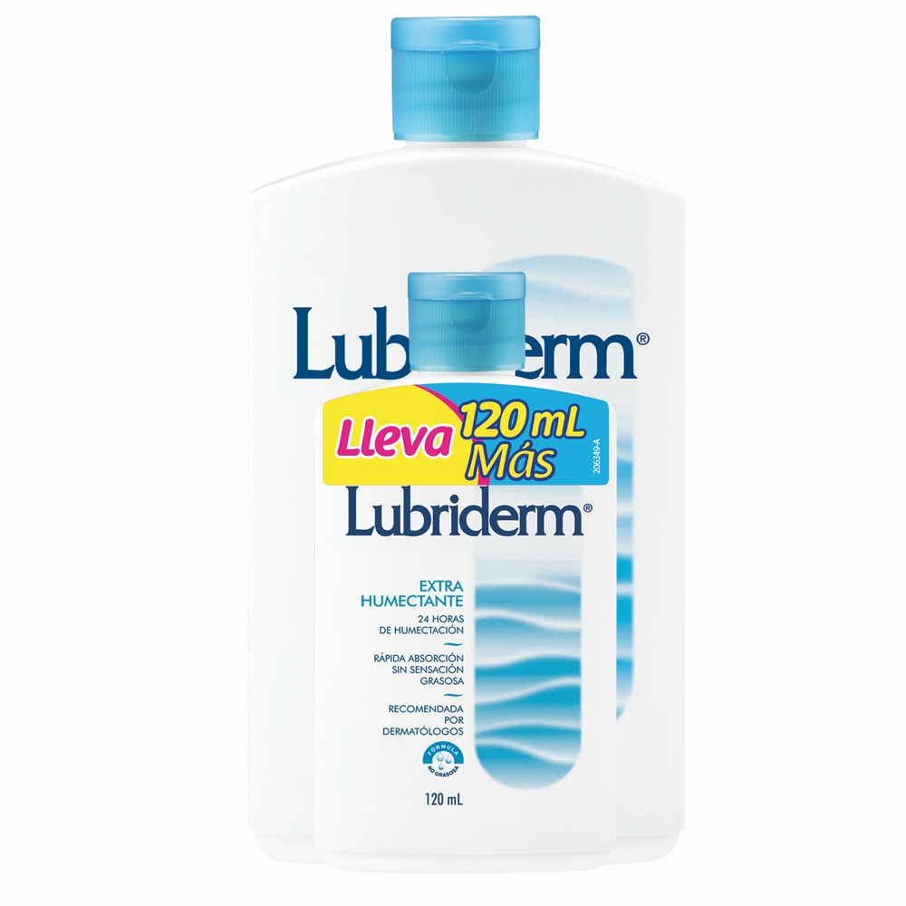 Combo Lubriderm 400 ml + 120 ml