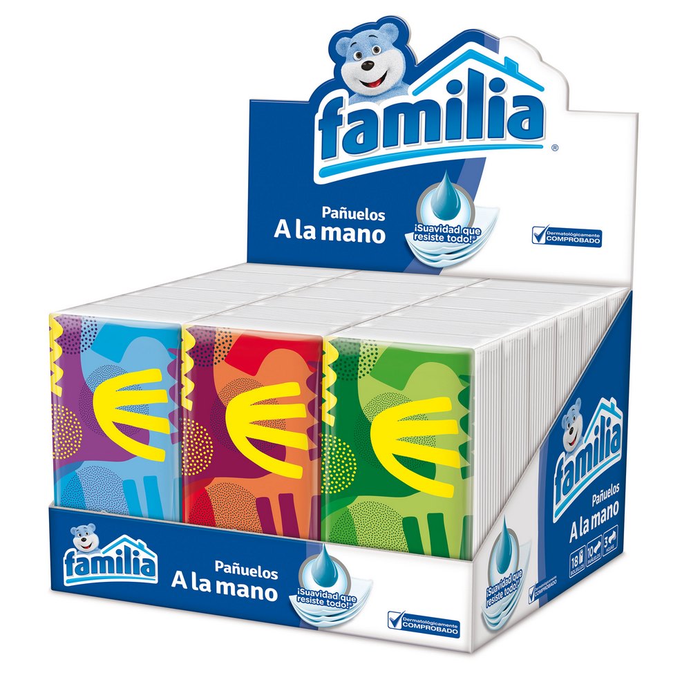 Pañuelos Familia Tri-Hoja 18 und