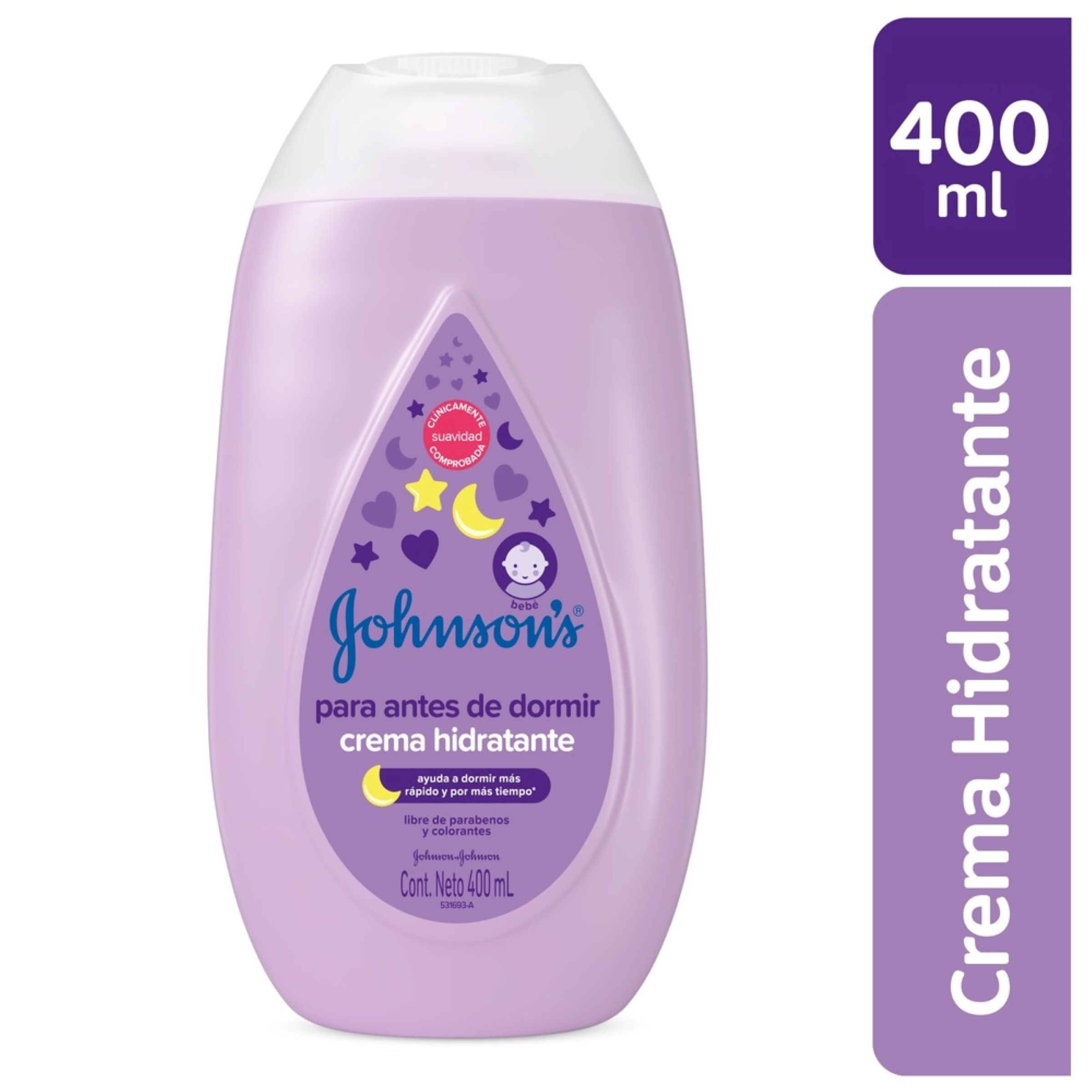 Crema JJ Baby 400 ml – Johnson & Johnson