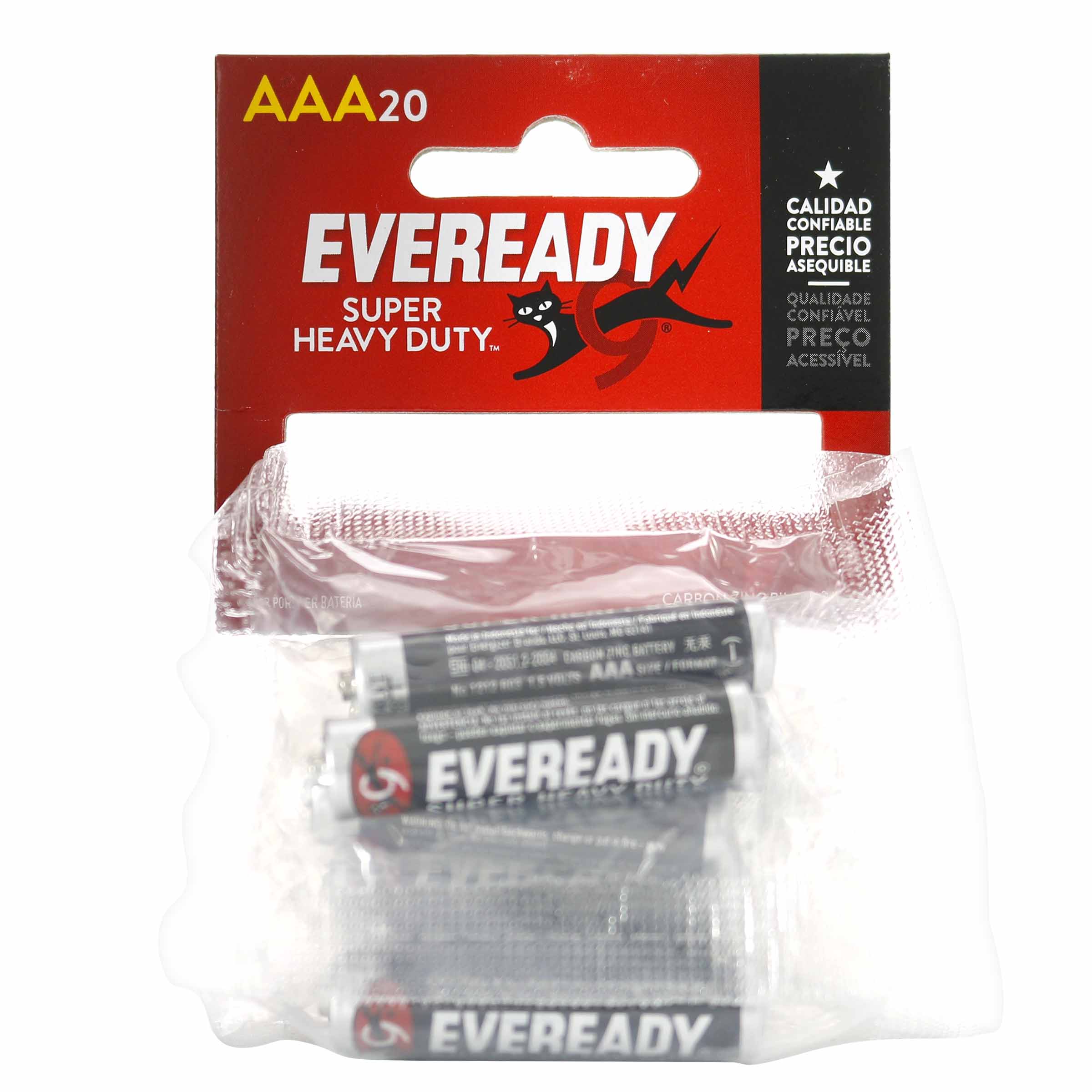 Pila AAA Eveready – 10 pilas en blister