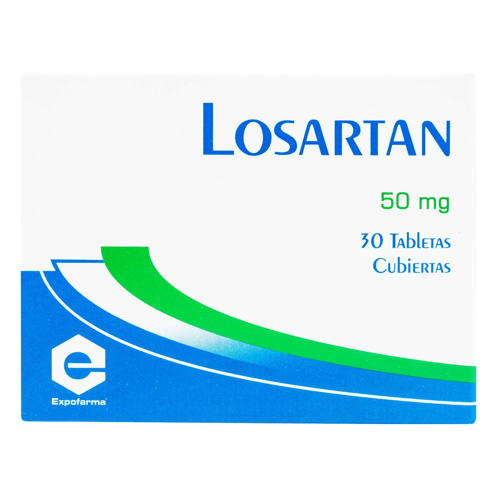 Losartán 50 mg – 30 tabletas (Laboratorios Richmond)