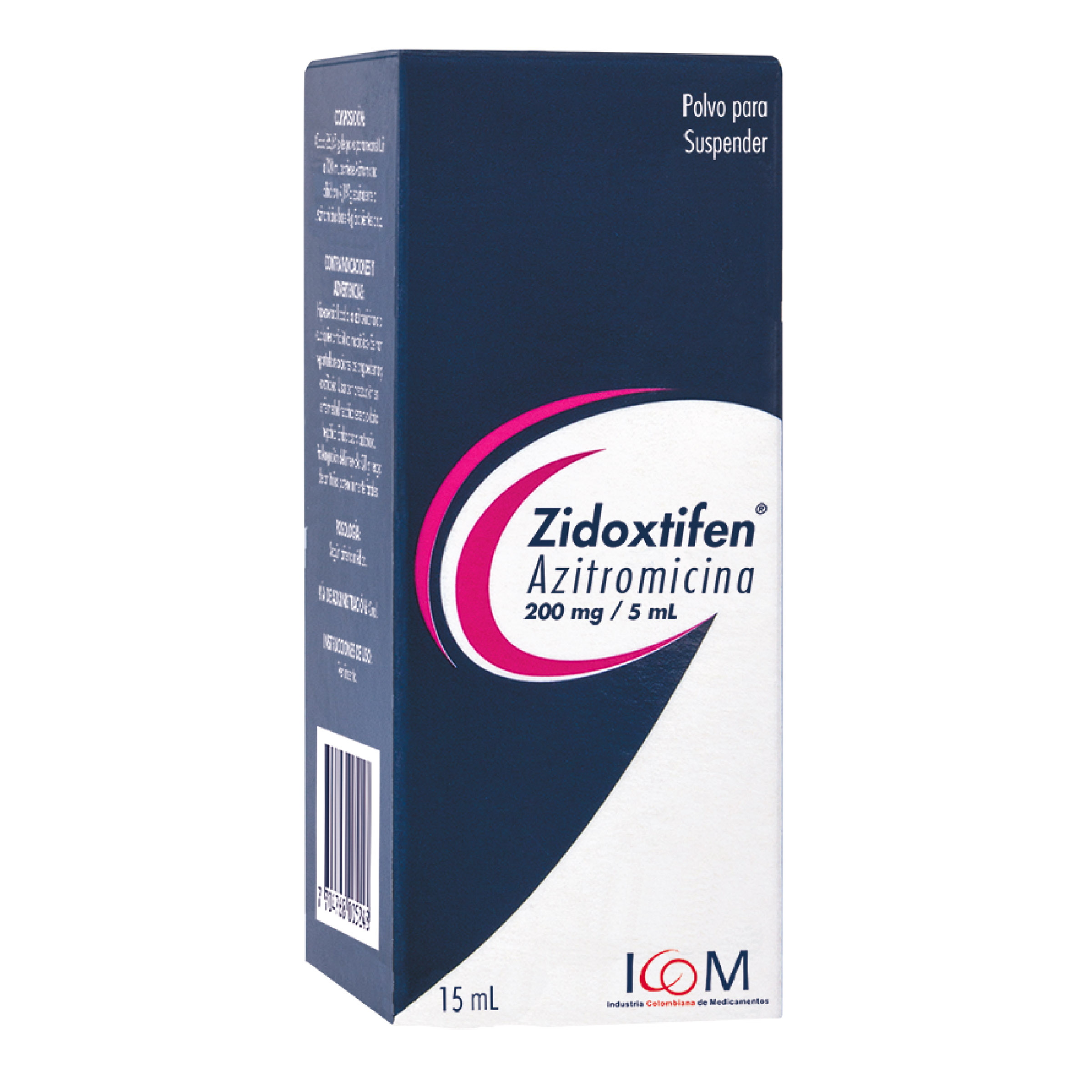 Azitromicina 200 mg/5 ml - suspensión 15 ml | ICOM