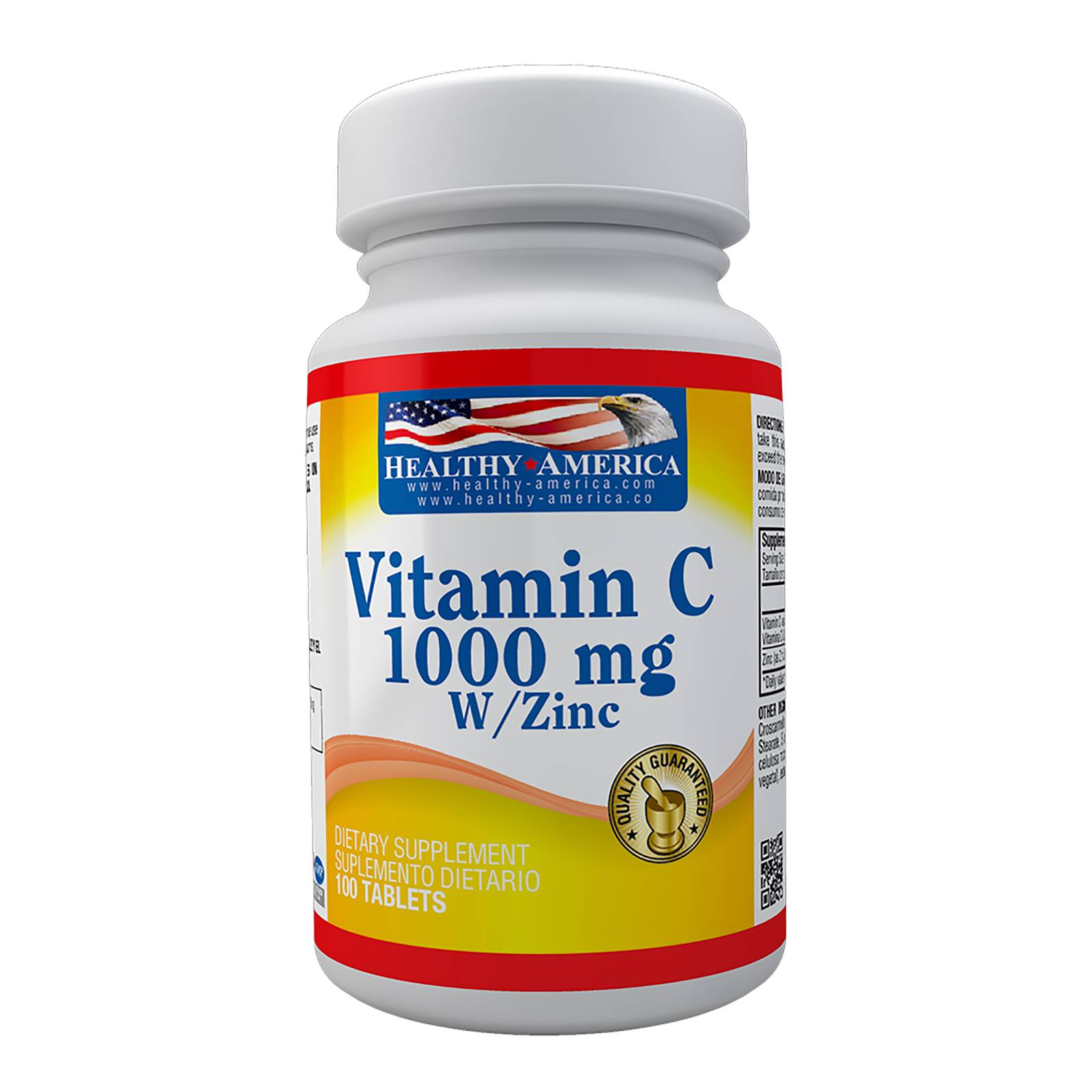 Vitamina C 1000 mg con bioflavonoides | Healthy America Colombia