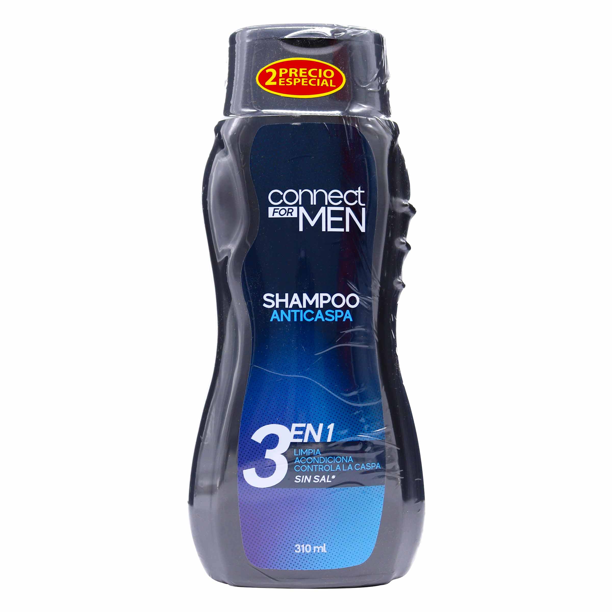 PREBEL Anticaspa 3 en 1 – Champú 310 ml